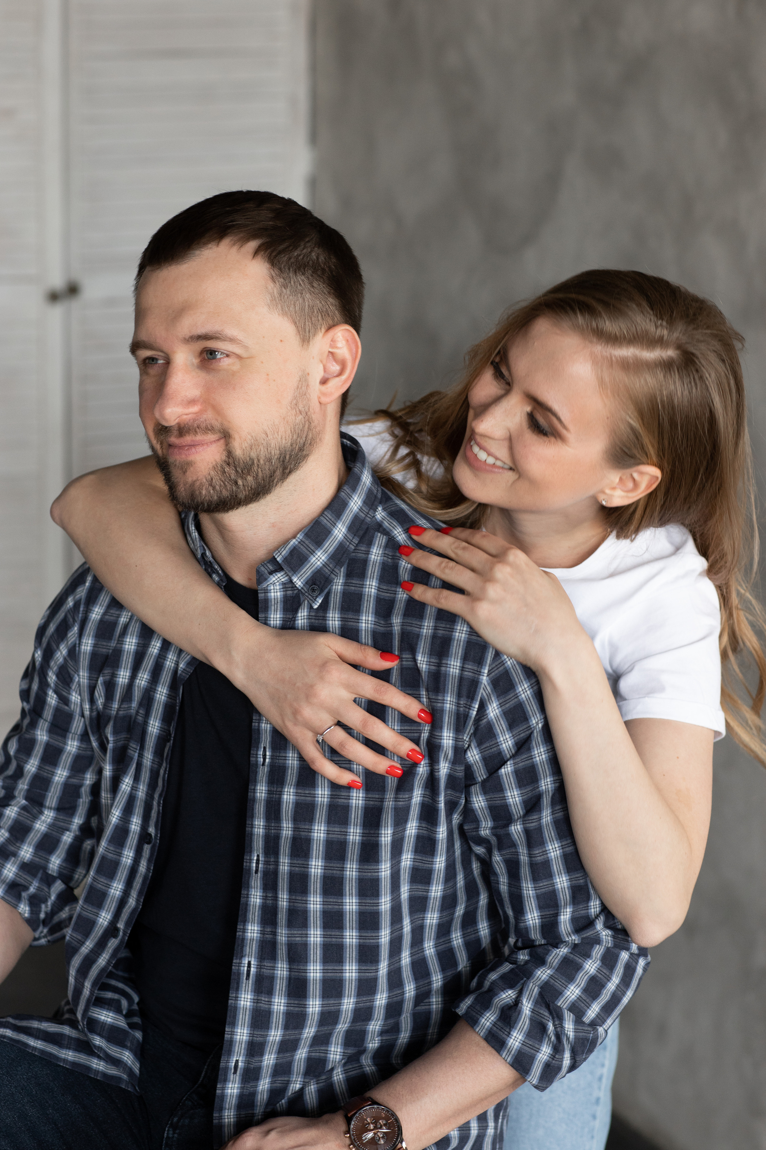 Вова и Марина в фотостудии-лофт НАШЕ МЕСТО. Фотограф Денис Лесковский (Тюмень)