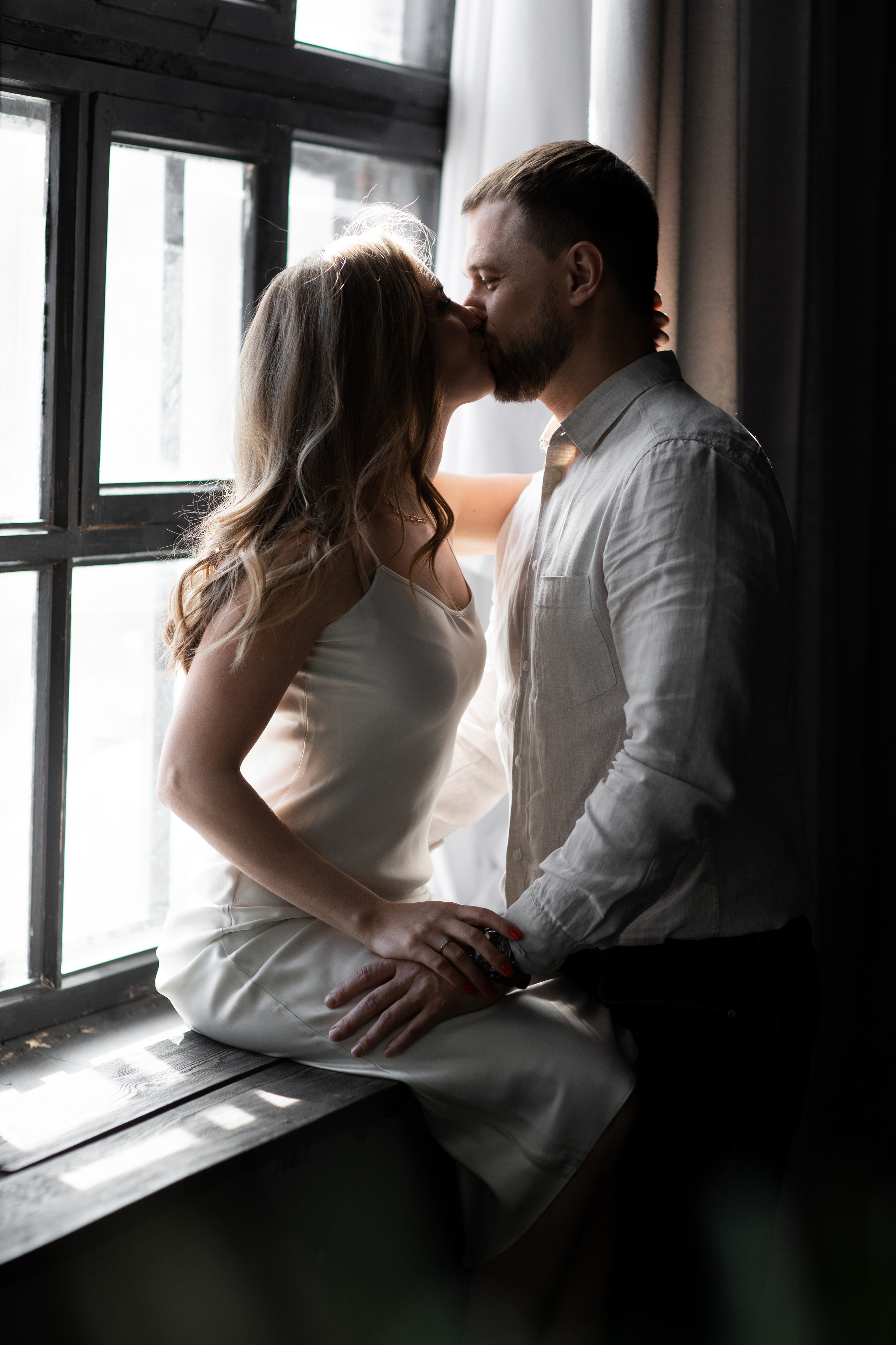 Вова и Марина в фотостудии-лофт НАШЕ МЕСТО. Фотограф Денис Лесковский (Тюмень)