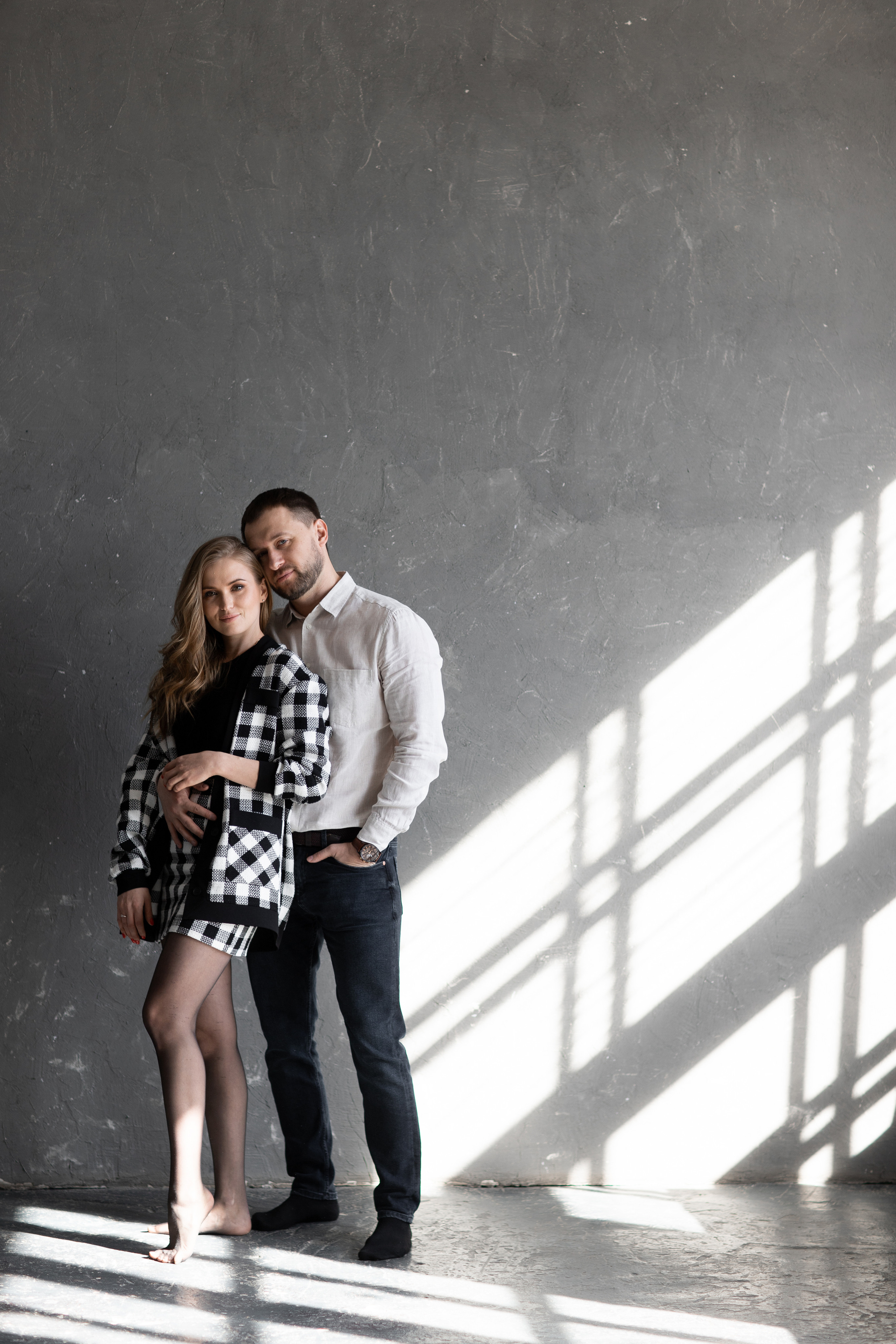 Вова и Марина в фотостудии-лофт НАШЕ МЕСТО. Фотограф Денис Лесковский (Тюмень)