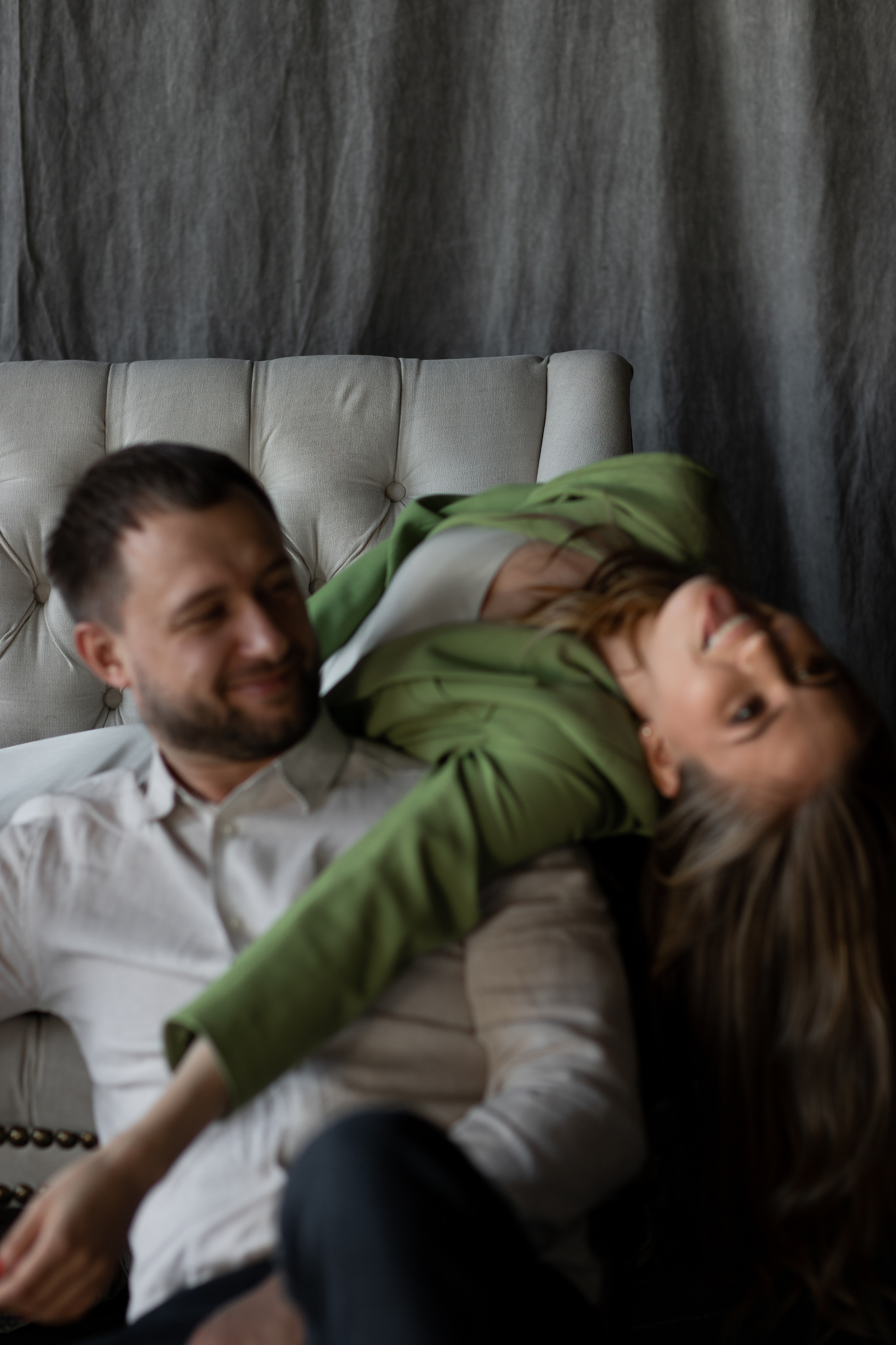 Вова и Марина в фотостудии-лофт НАШЕ МЕСТО. Фотограф Денис Лесковский (Тюмень)