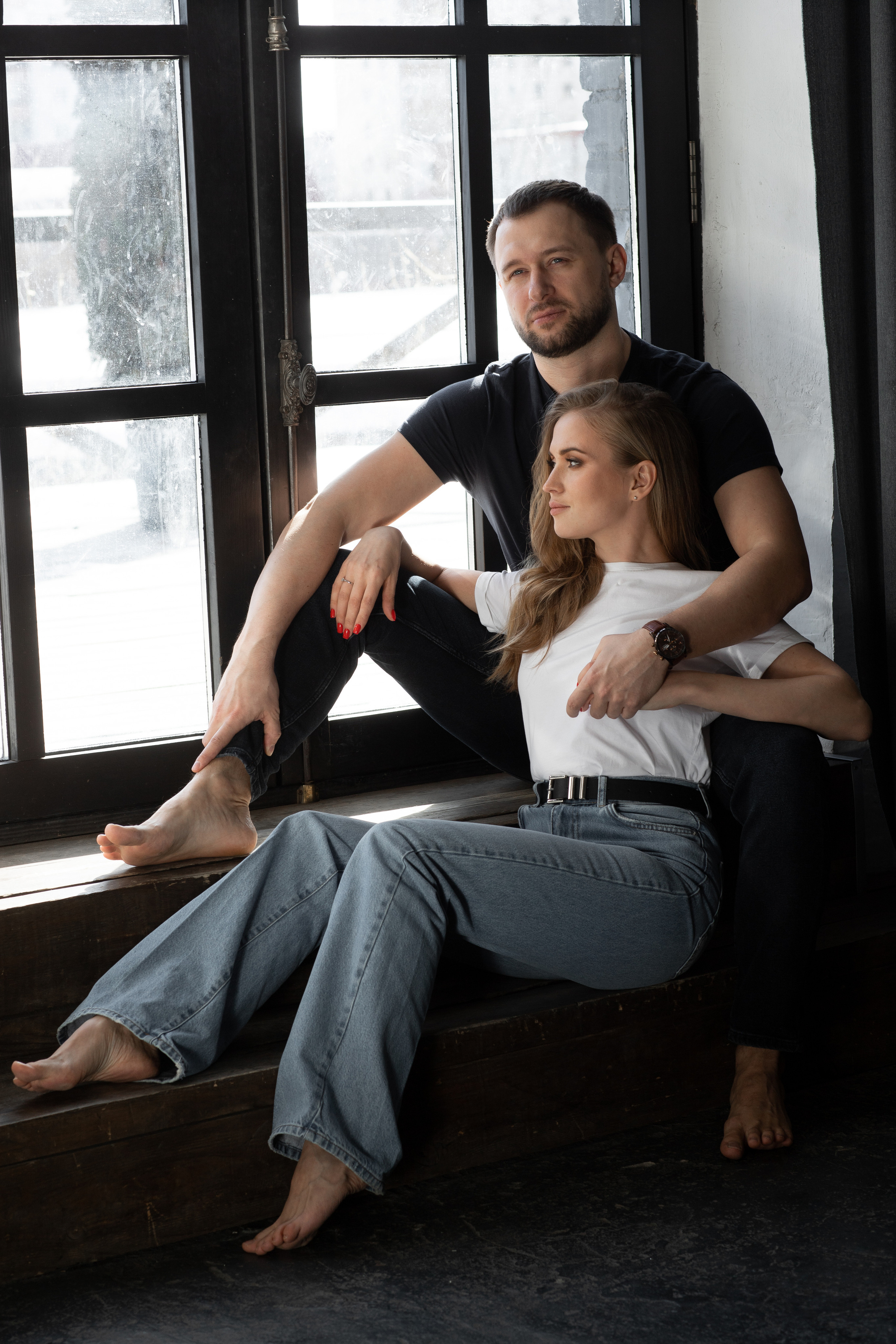 Вова и Марина в фотостудии-лофт НАШЕ МЕСТО. Фотограф Денис Лесковский (Тюмень)