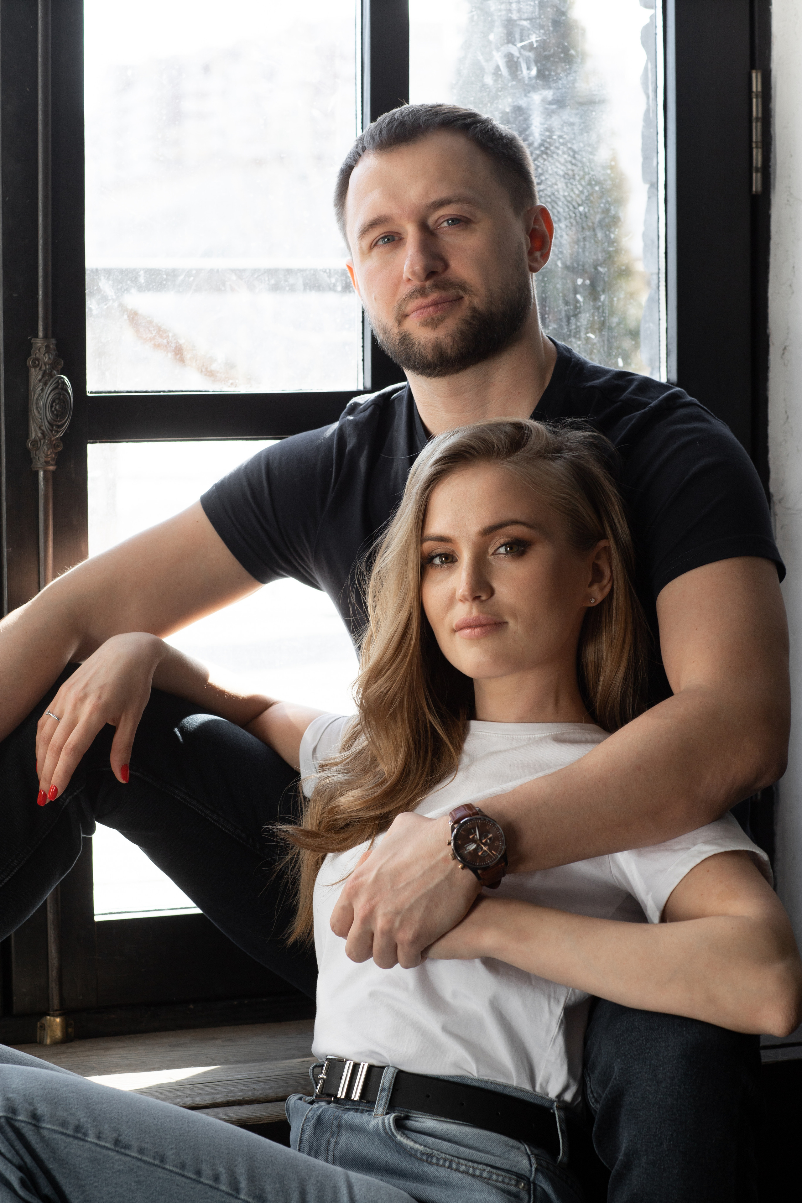 Вова и Марина в фотостудии-лофт НАШЕ МЕСТО. Фотограф Денис Лесковский (Тюмень)