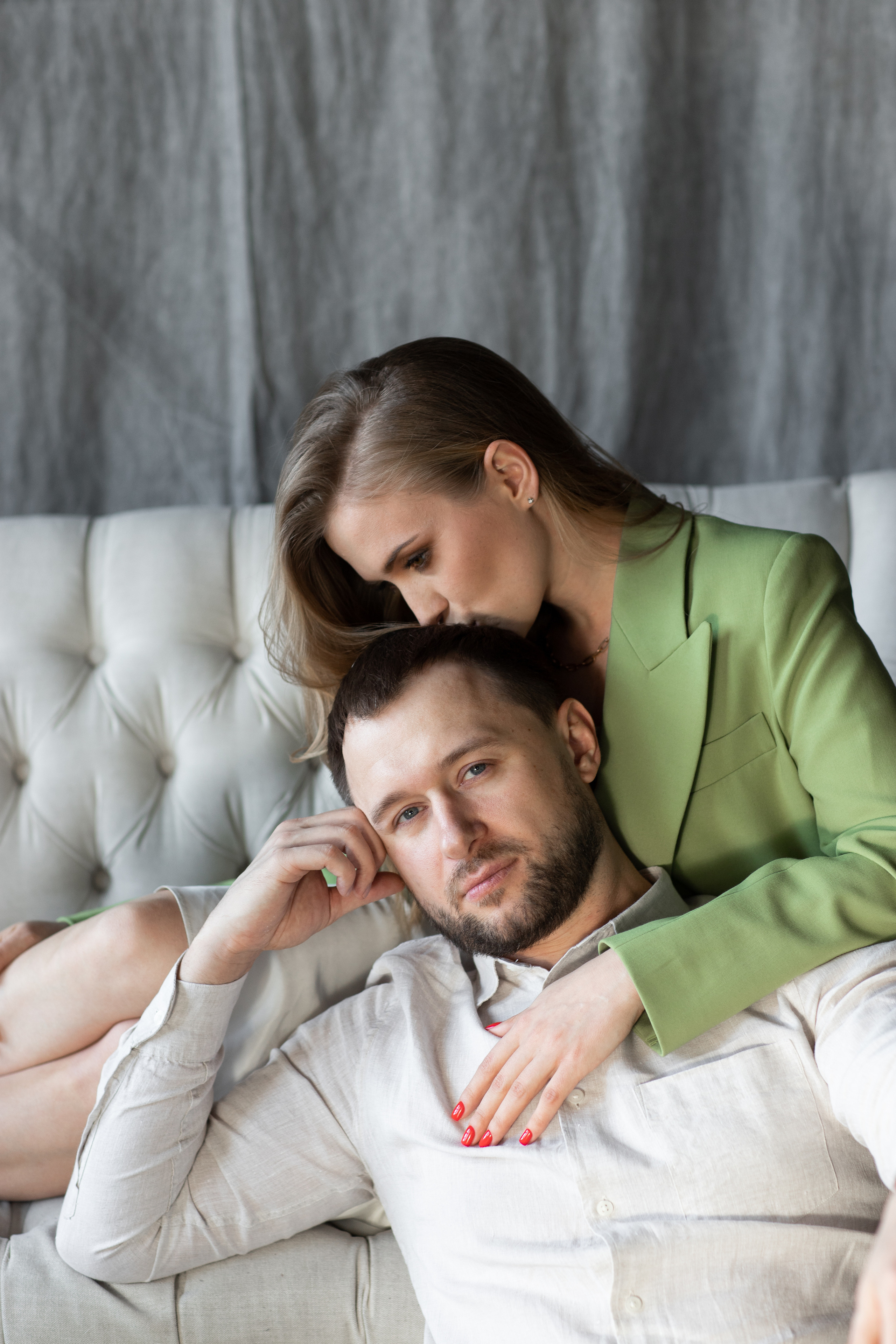 Вова и Марина в фотостудии-лофт НАШЕ МЕСТО. Фотограф Денис Лесковский (Тюмень)