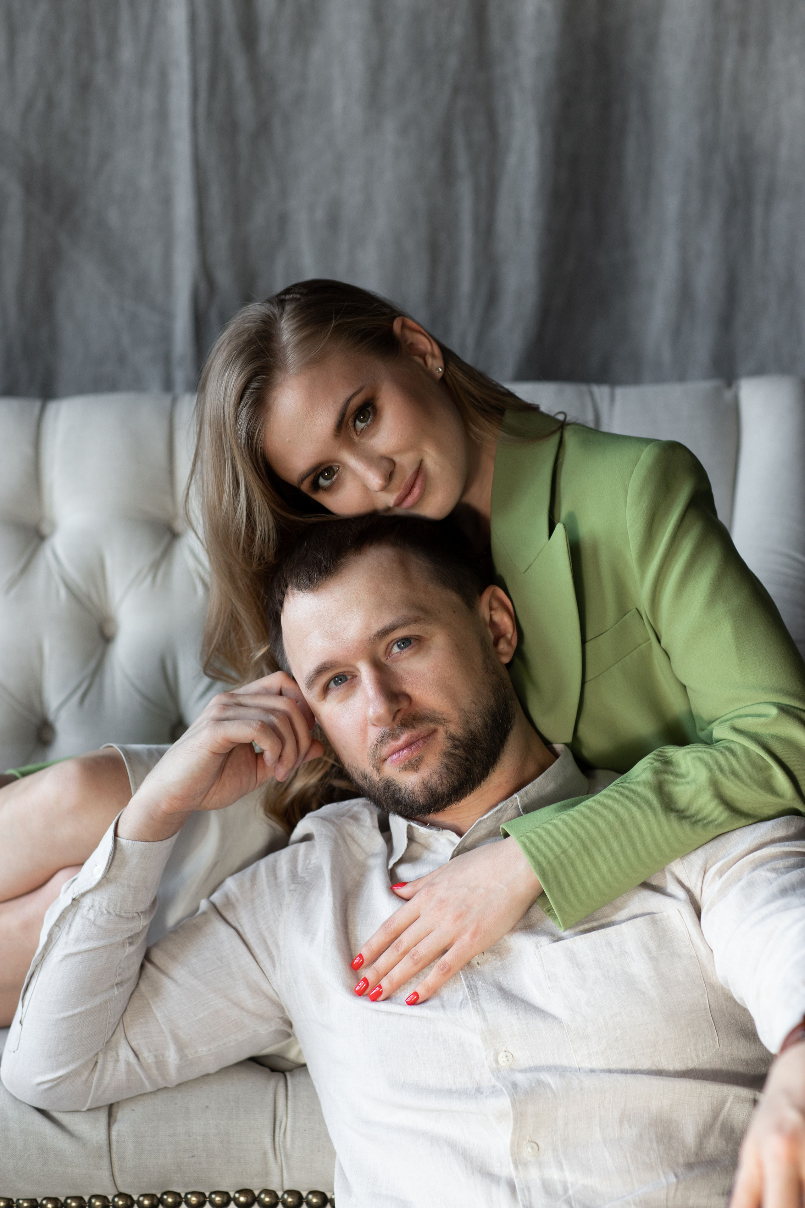 Вова и Марина в фотостудии-лофт НАШЕ МЕСТО. Фотограф Денис Лесковский (Тюмень)