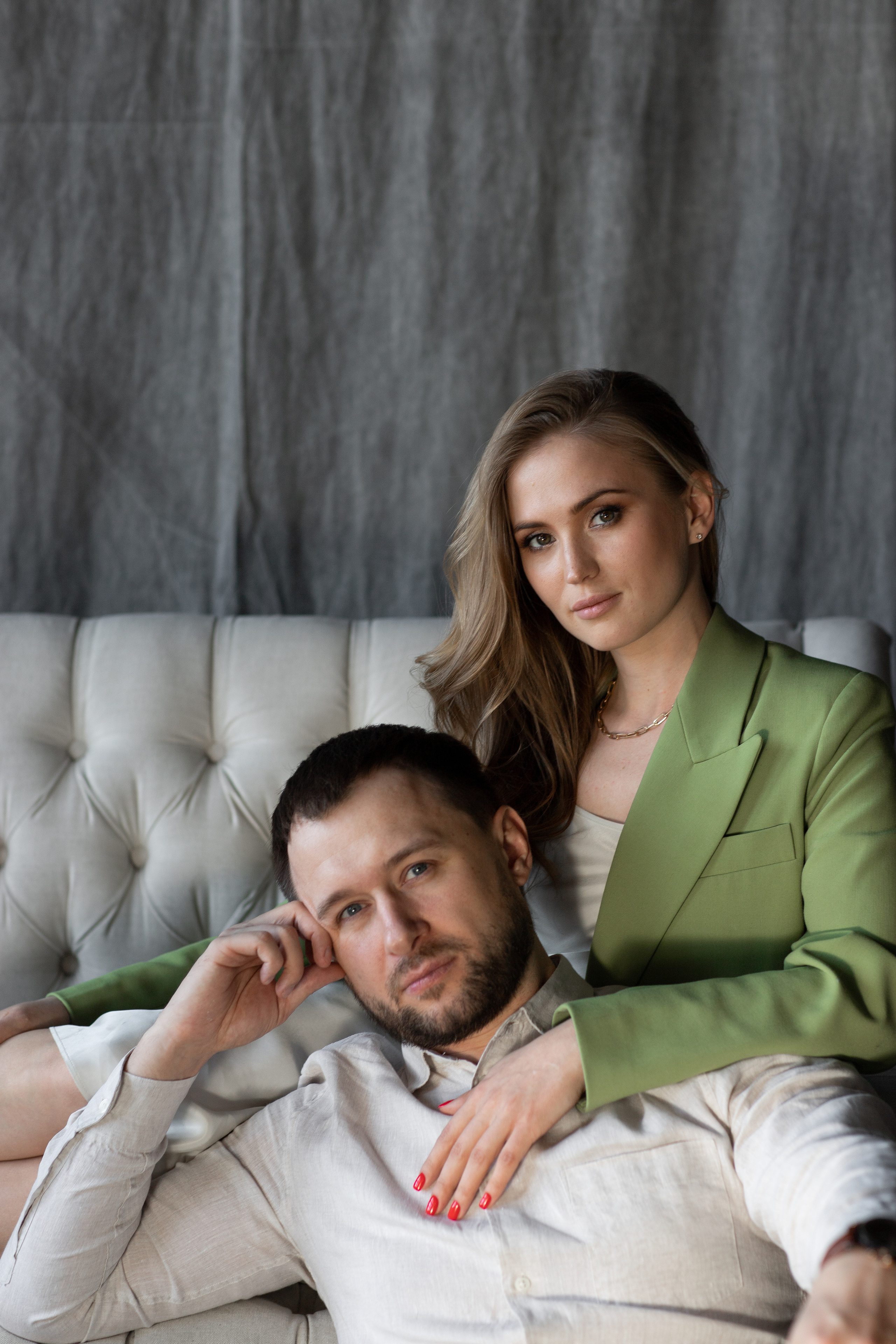 Вова и Марина в фотостудии-лофт НАШЕ МЕСТО. Фотограф Денис Лесковский (Тюмень)