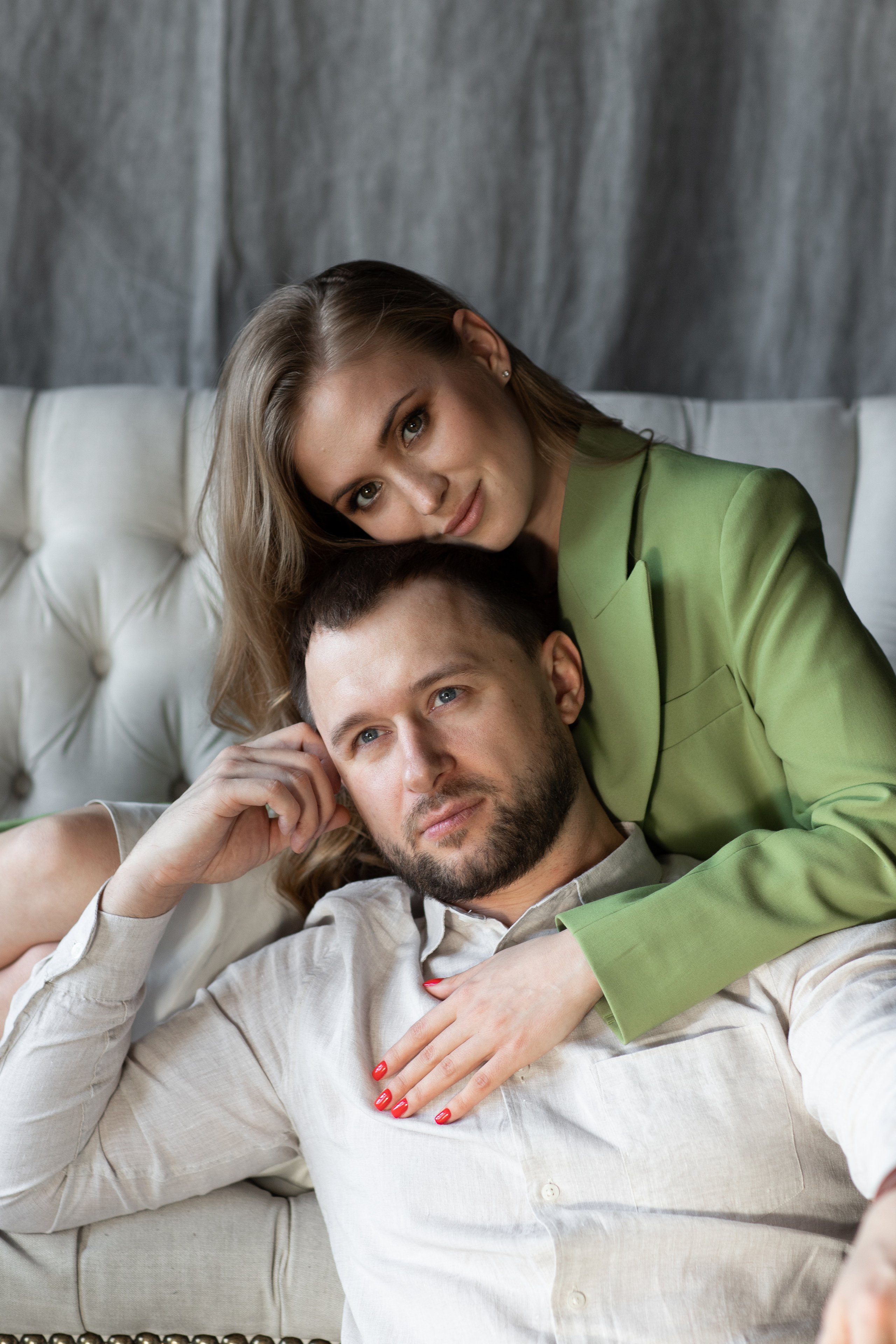 Вова и Марина в фотостудии-лофт НАШЕ МЕСТО. Фотограф Денис Лесковский (Тюмень)