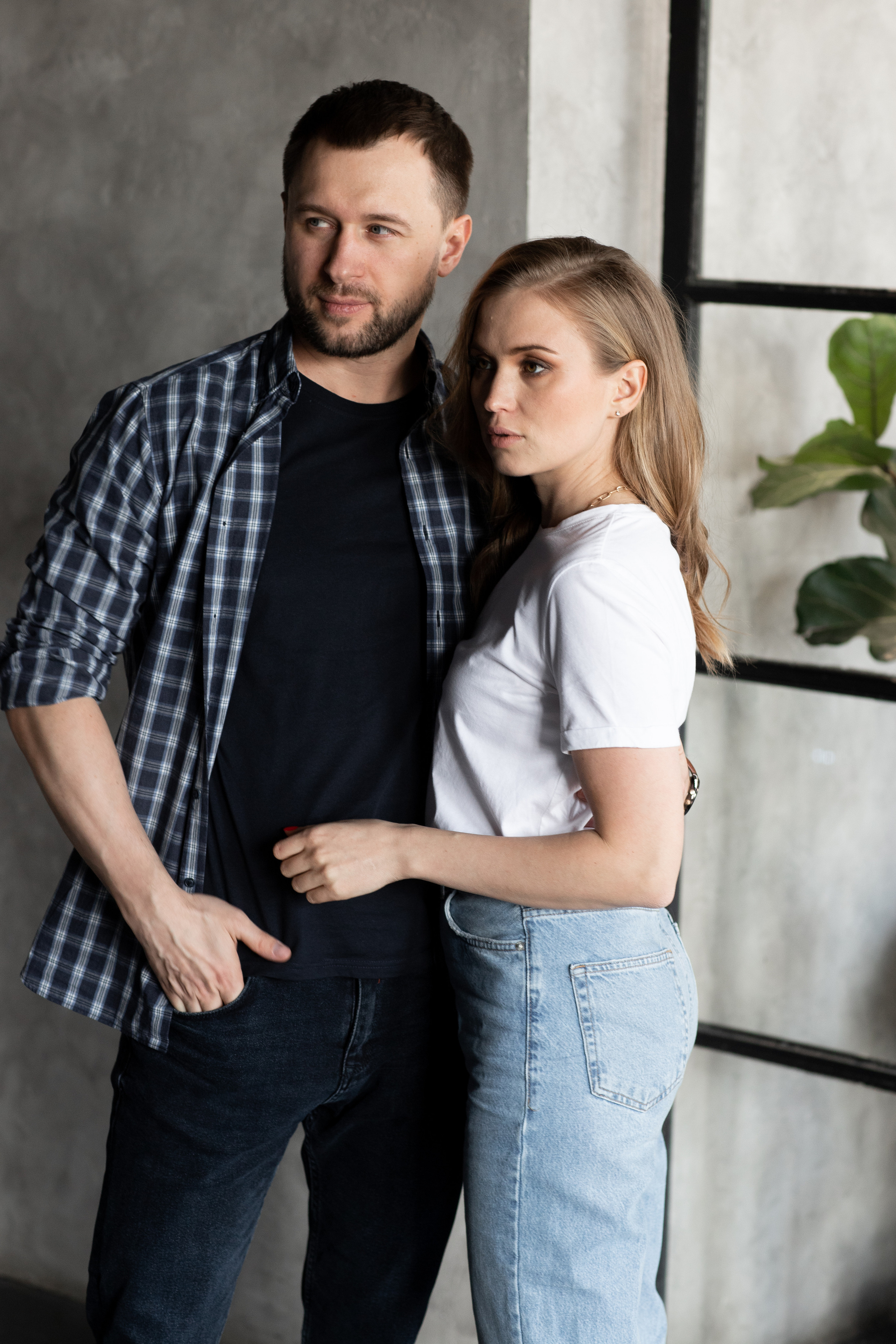 Вова и Марина в фотостудии-лофт НАШЕ МЕСТО. Фотограф Денис Лесковский (Тюмень)