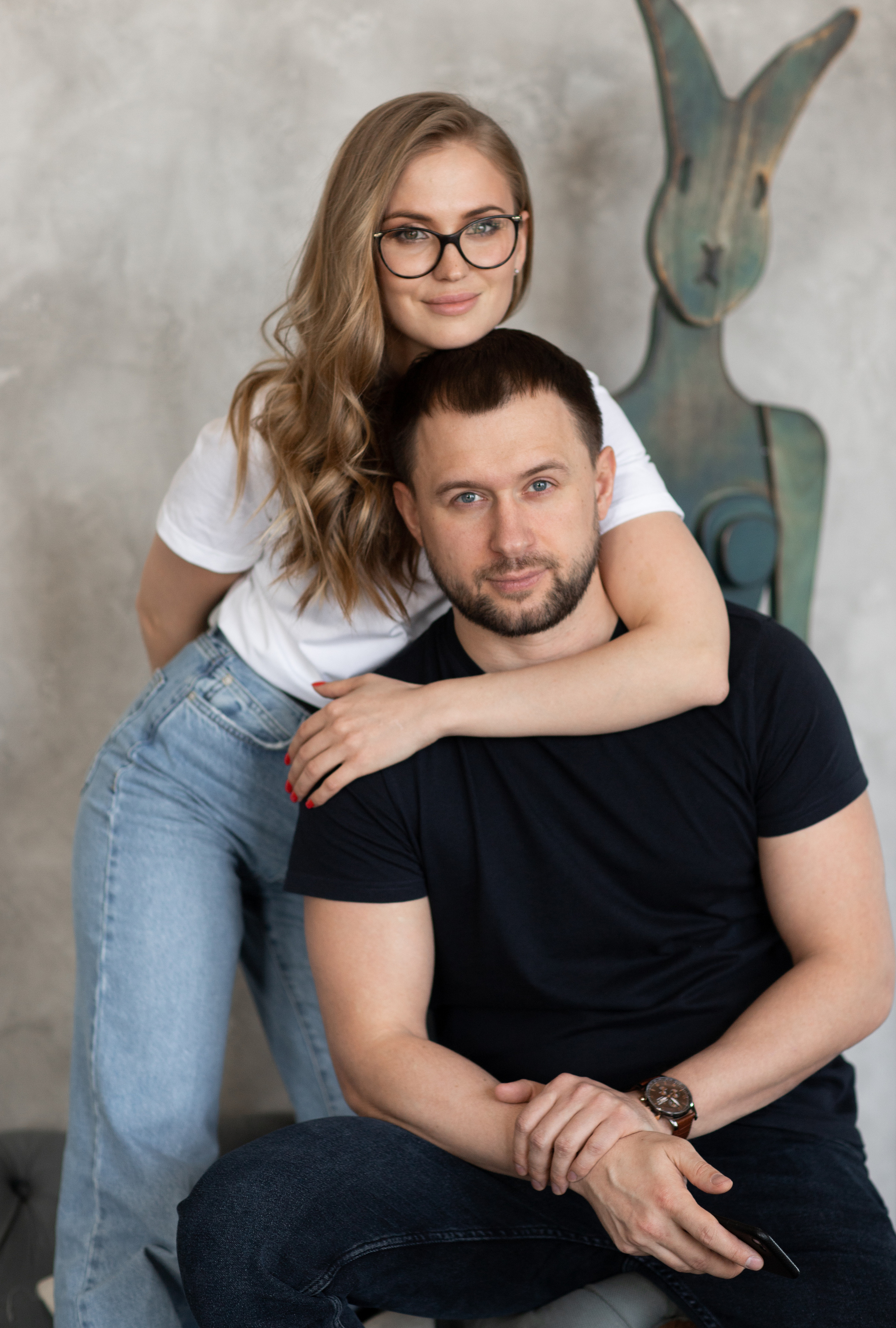 Вова и Марина в фотостудии-лофт НАШЕ МЕСТО. Фотограф Денис Лесковский (Тюмень)