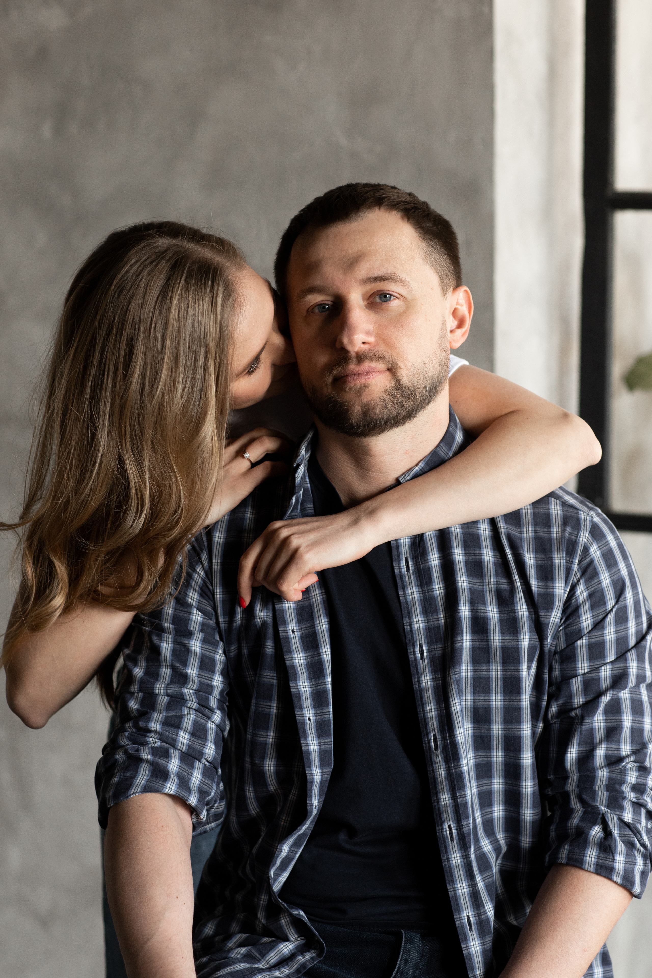 Вова и Марина в фотостудии-лофт НАШЕ МЕСТО. Фотограф Денис Лесковский (Тюмень)