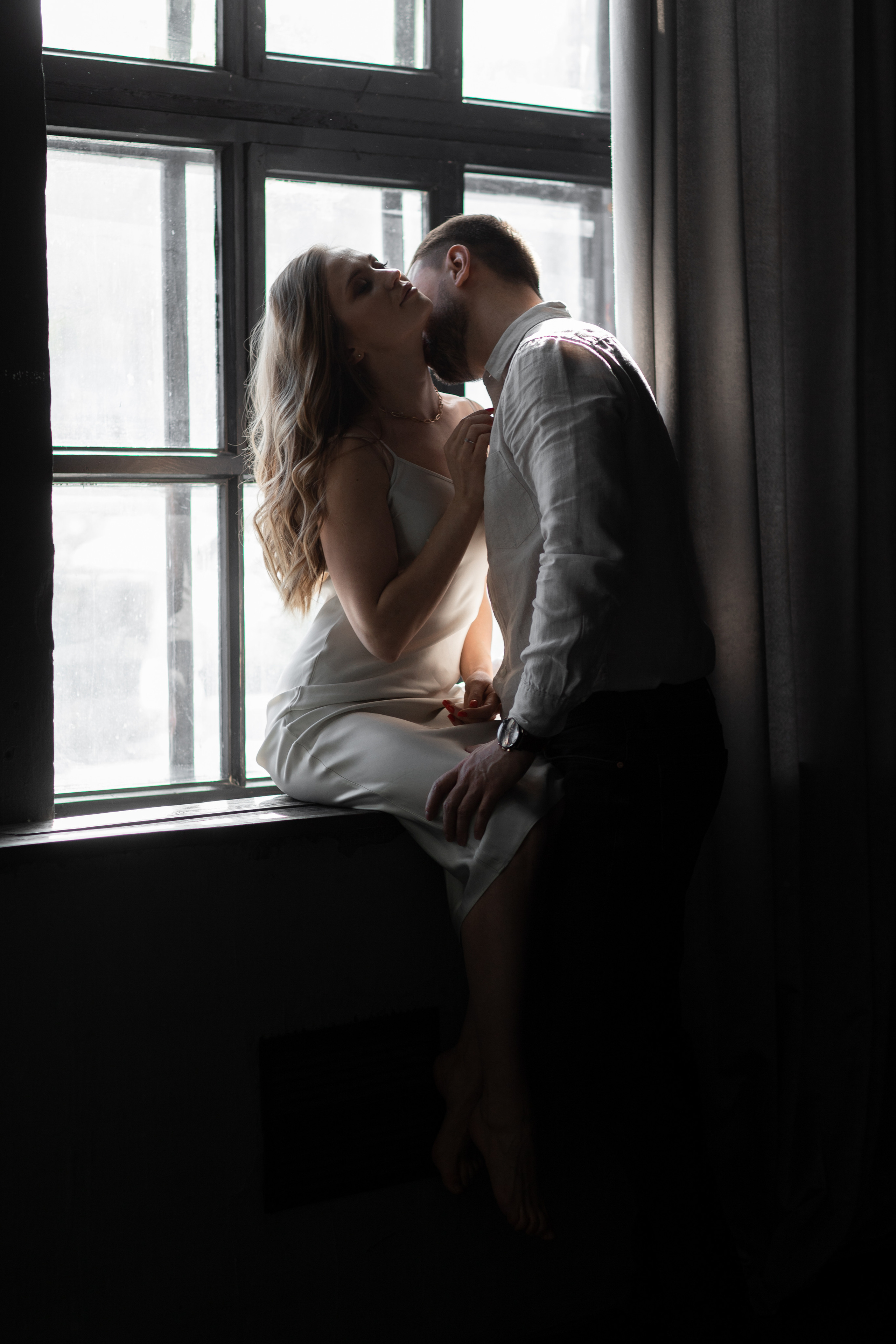 Вова и Марина в фотостудии-лофт НАШЕ МЕСТО. Фотограф Денис Лесковский (Тюмень)