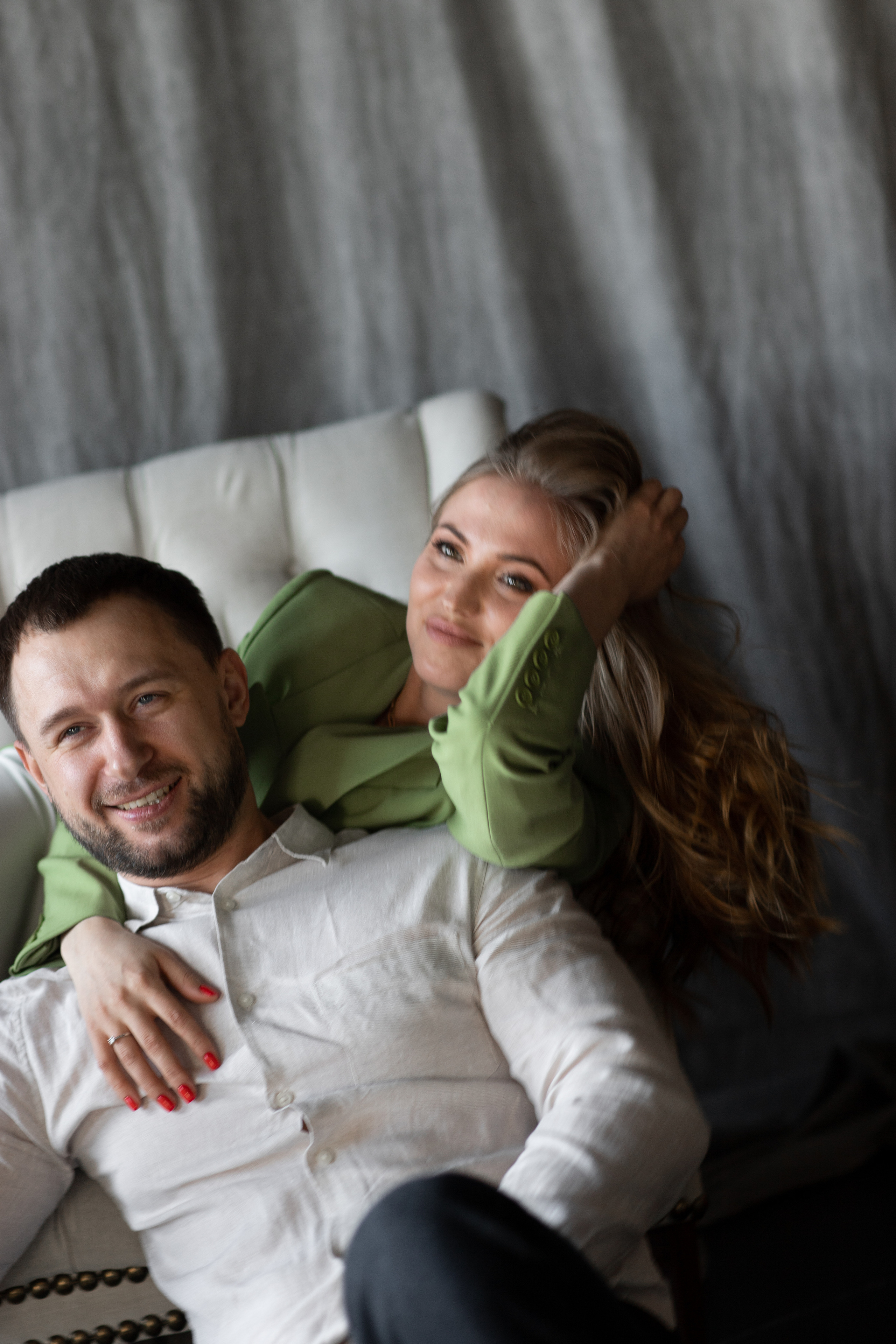 Вова и Марина в фотостудии-лофт НАШЕ МЕСТО. Фотограф Денис Лесковский (Тюмень)