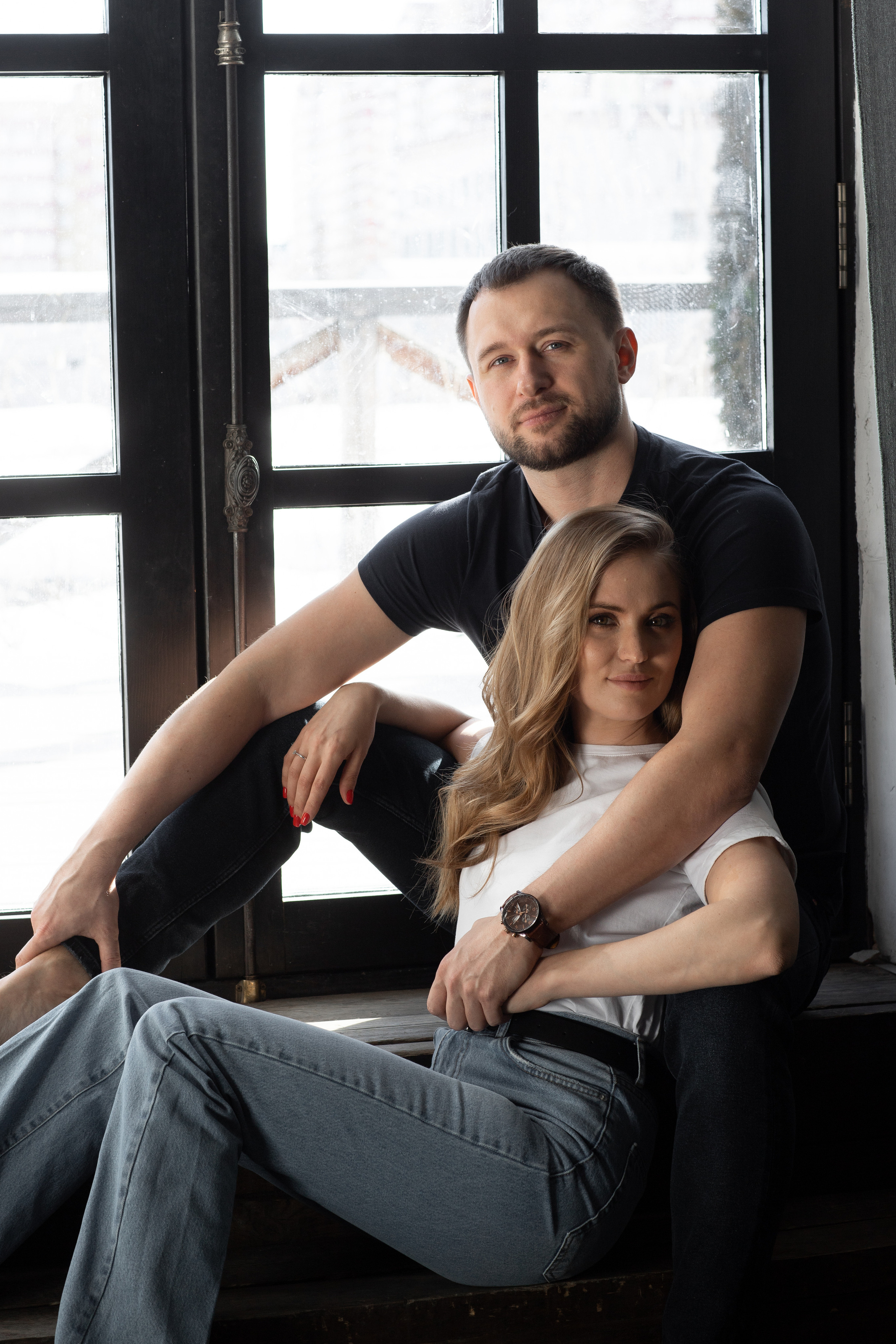 Вова и Марина в фотостудии-лофт НАШЕ МЕСТО. Фотограф Денис Лесковский (Тюмень)