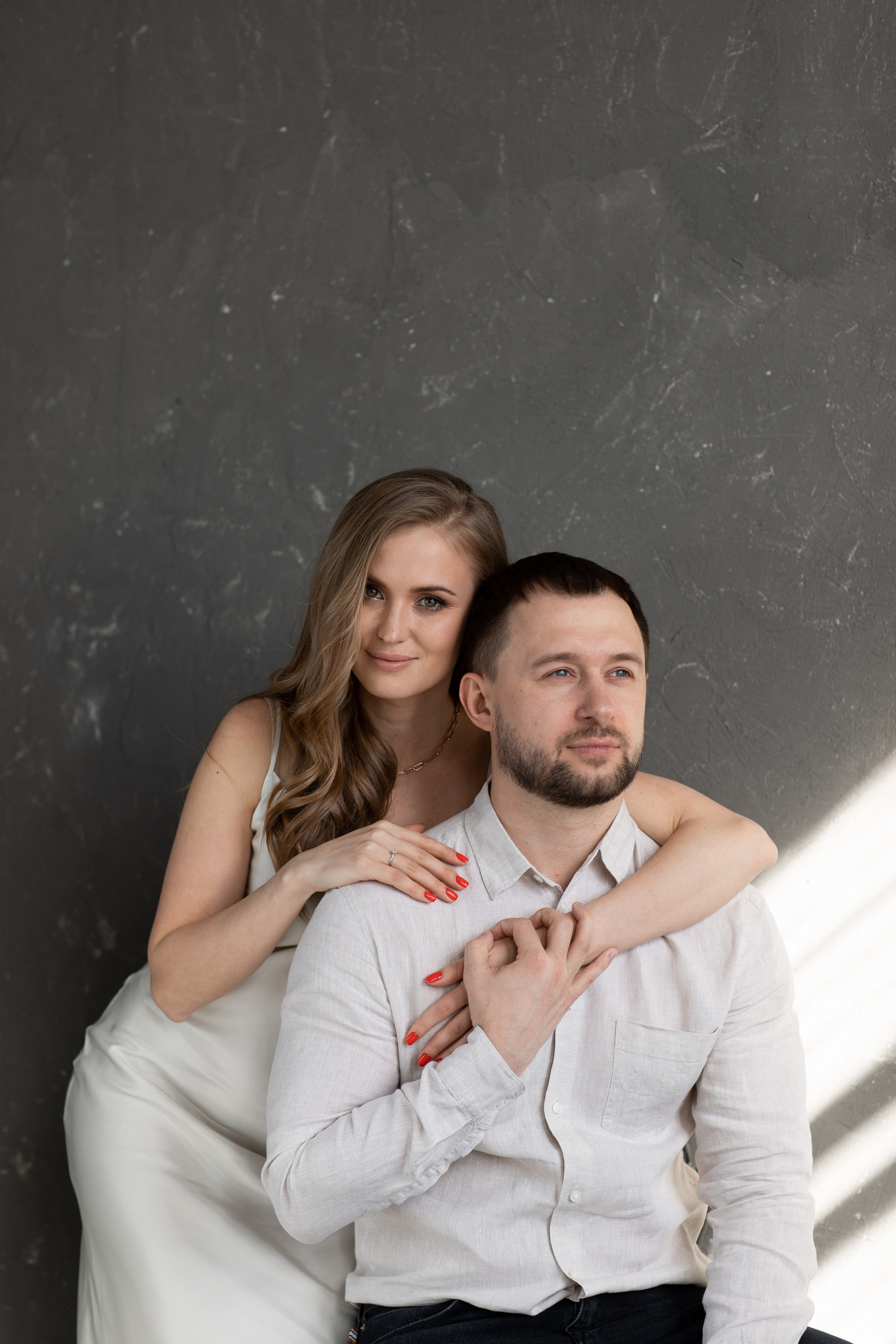 Вова и Марина в фотостудии-лофт НАШЕ МЕСТО. Фотограф Денис Лесковский (Тюмень)