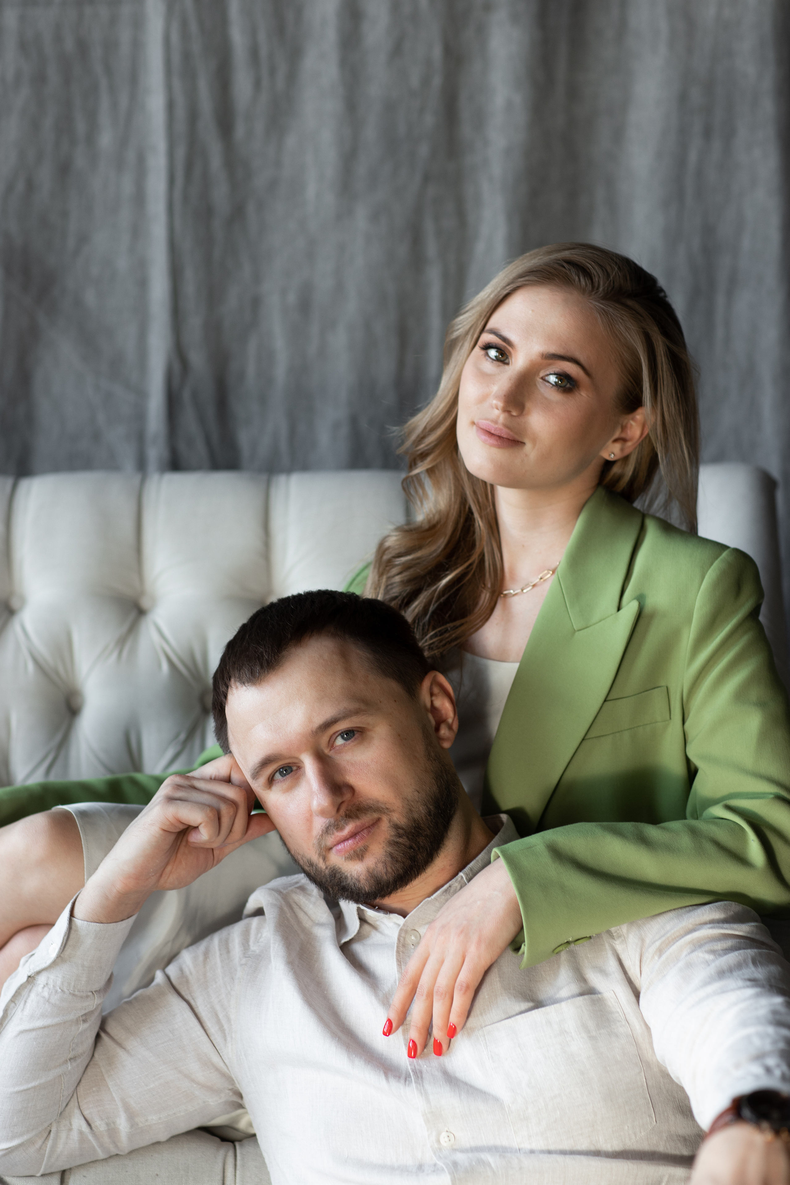 Вова и Марина в фотостудии-лофт НАШЕ МЕСТО. Фотограф Денис Лесковский (Тюмень)