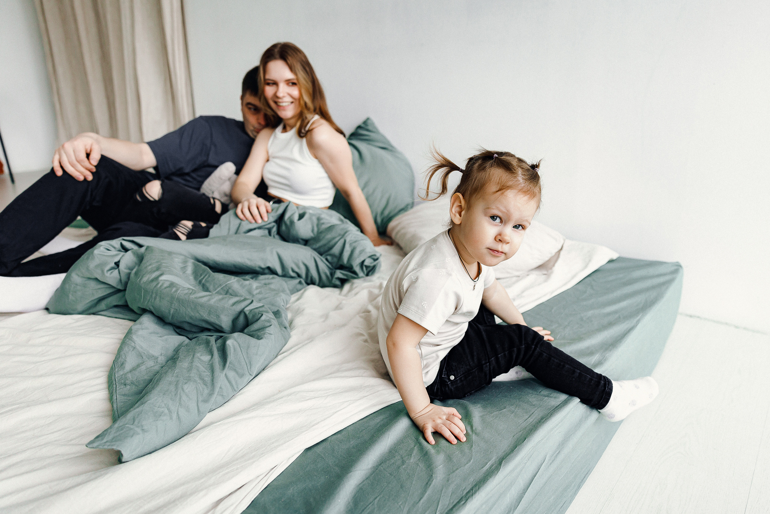 Антон, Юля и Ева. Фотограф Ирина Тимошева г. Киров