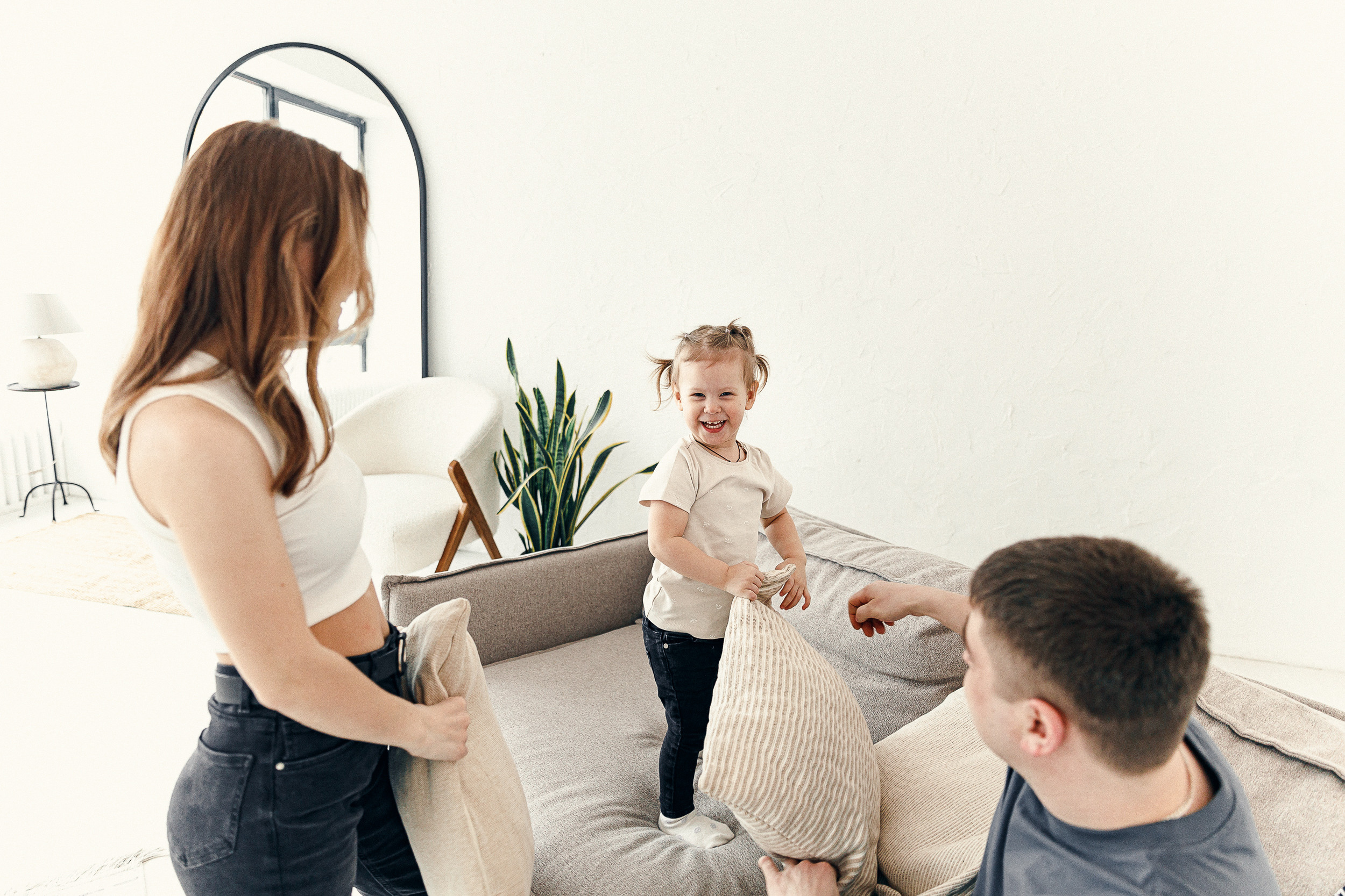 Антон, Юля и Ева. Фотограф Ирина Тимошева г. Киров