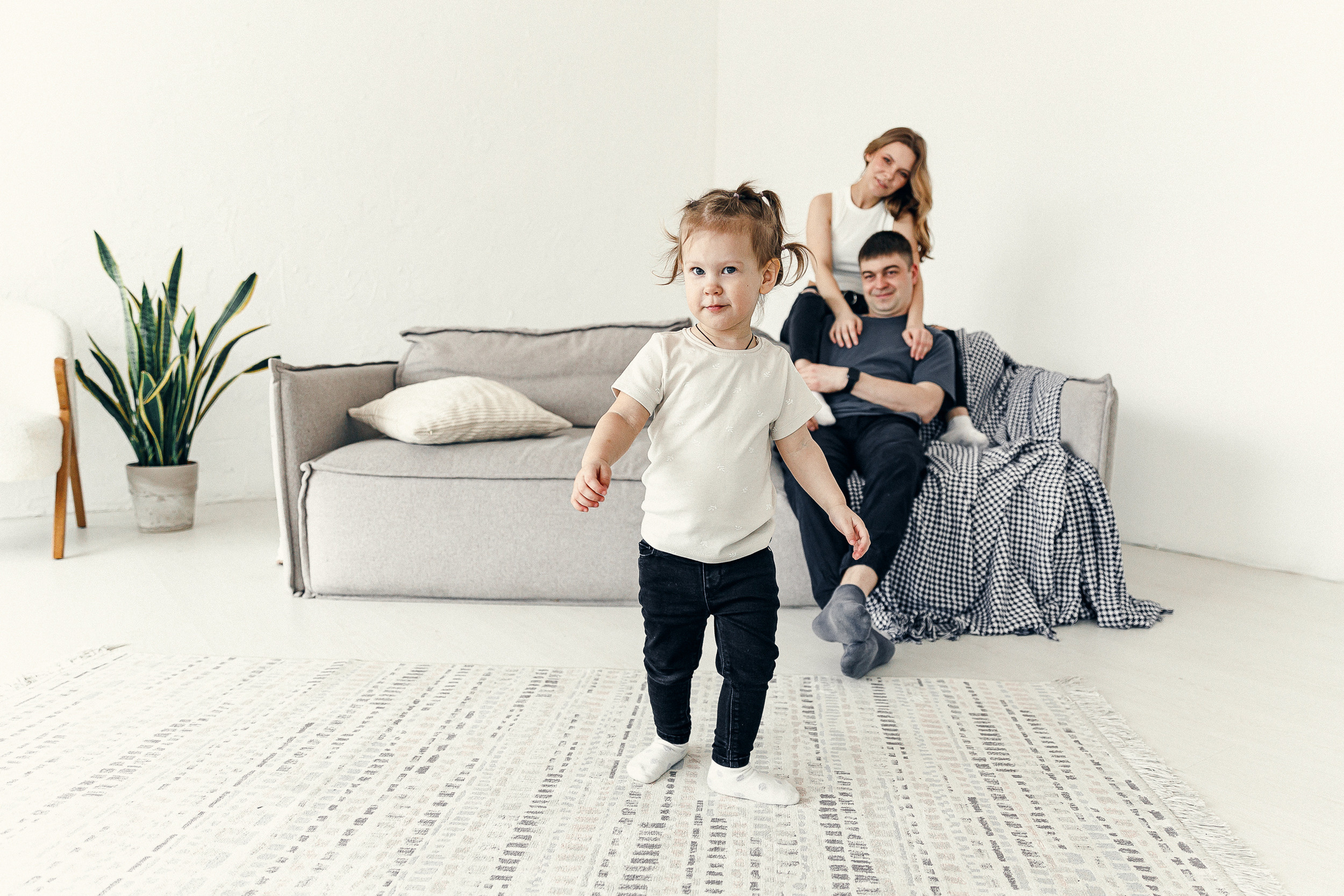 Антон, Юля и Ева. Фотограф Ирина Тимошева г. Киров