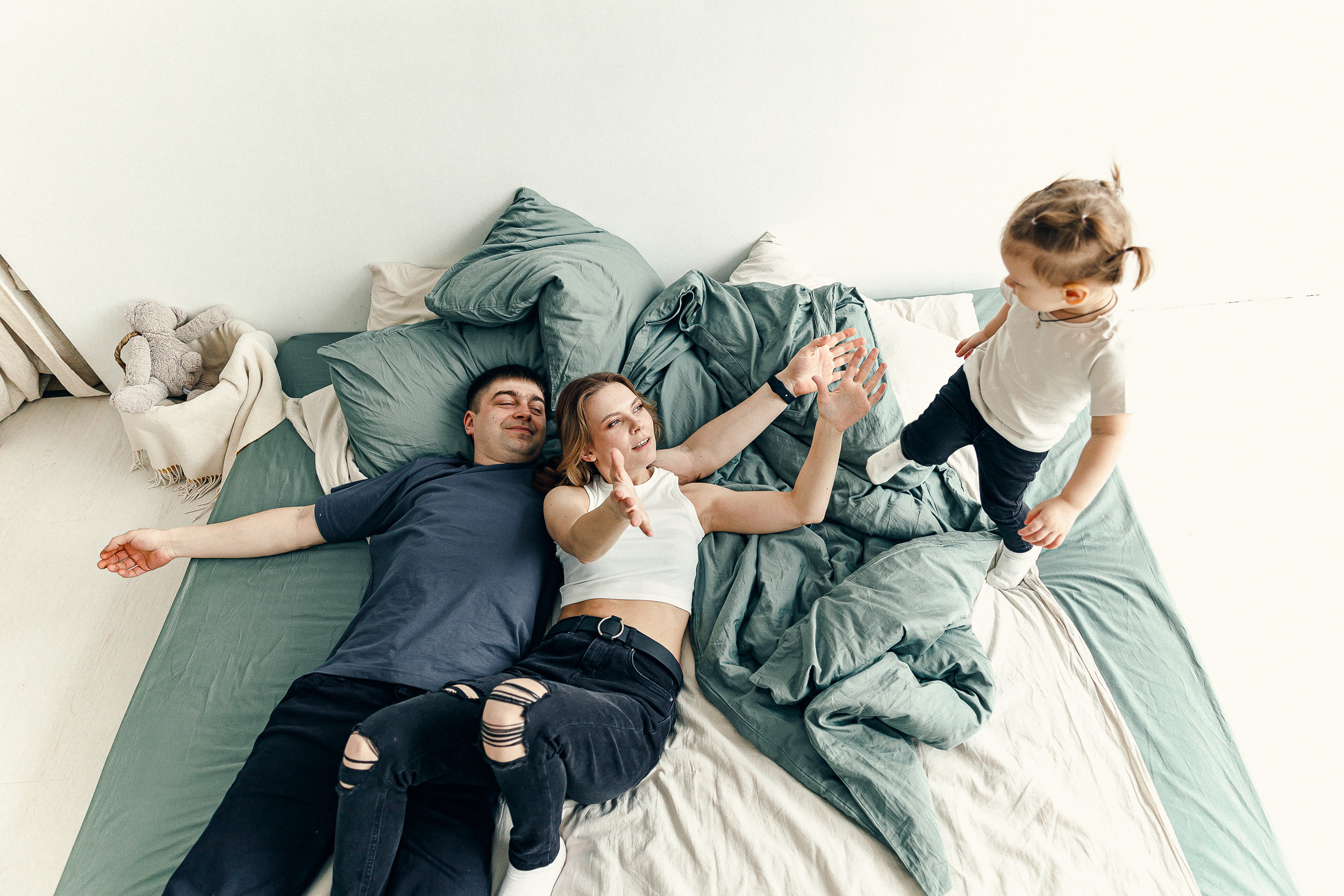 Антон, Юля и Ева. Фотограф Ирина Тимошева г. Киров