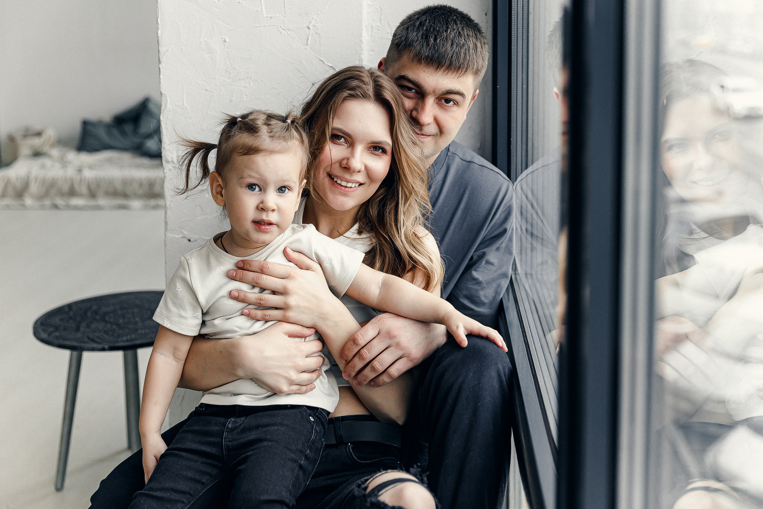 Антон, Юля и Ева. Фотограф Ирина Тимошева г. Киров