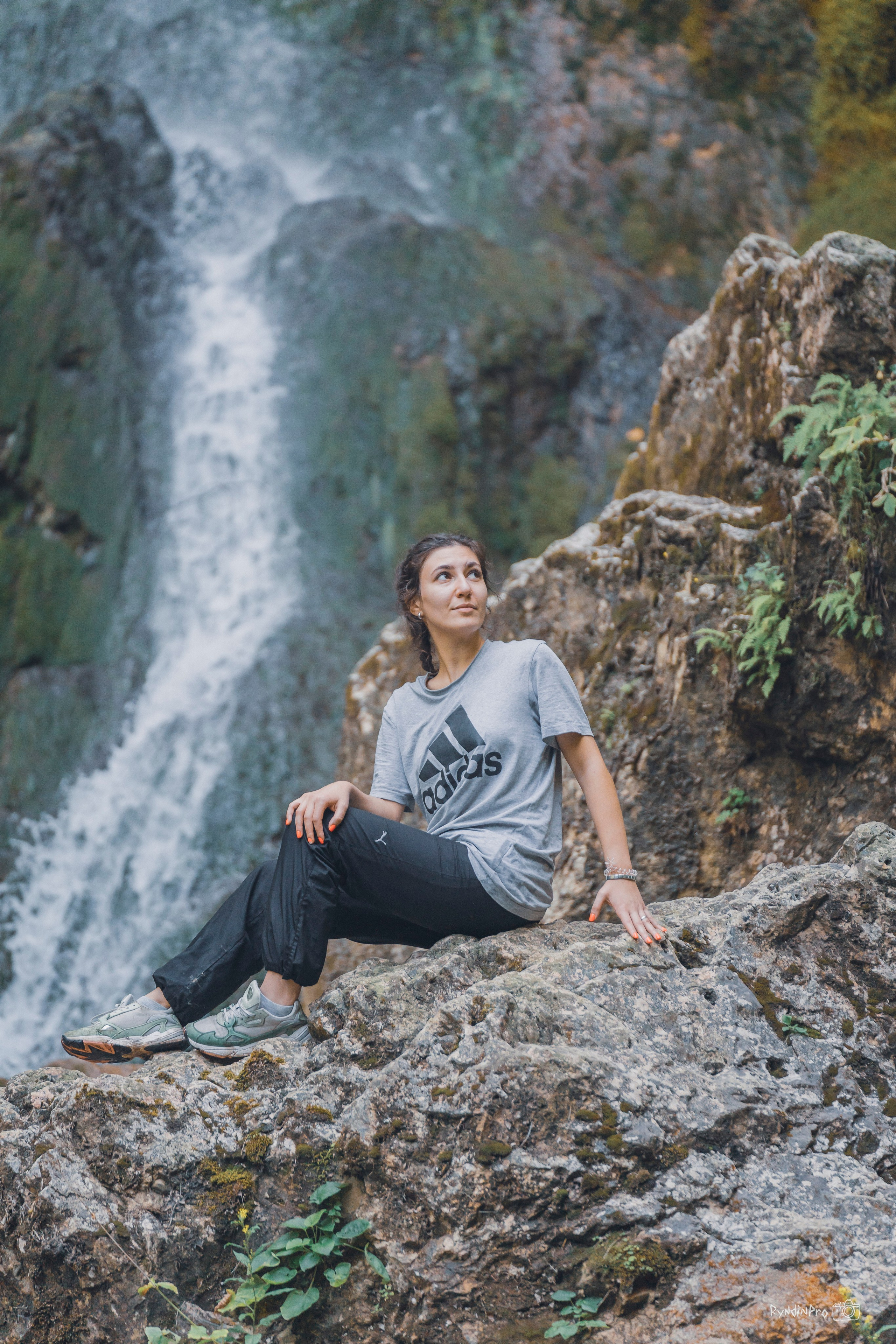 Поход на Орлиную полку + Университетский водопад с командой Мадьяр 15.08.24. Репортажный фотограф в Краснодаре Рындин Дмитрий