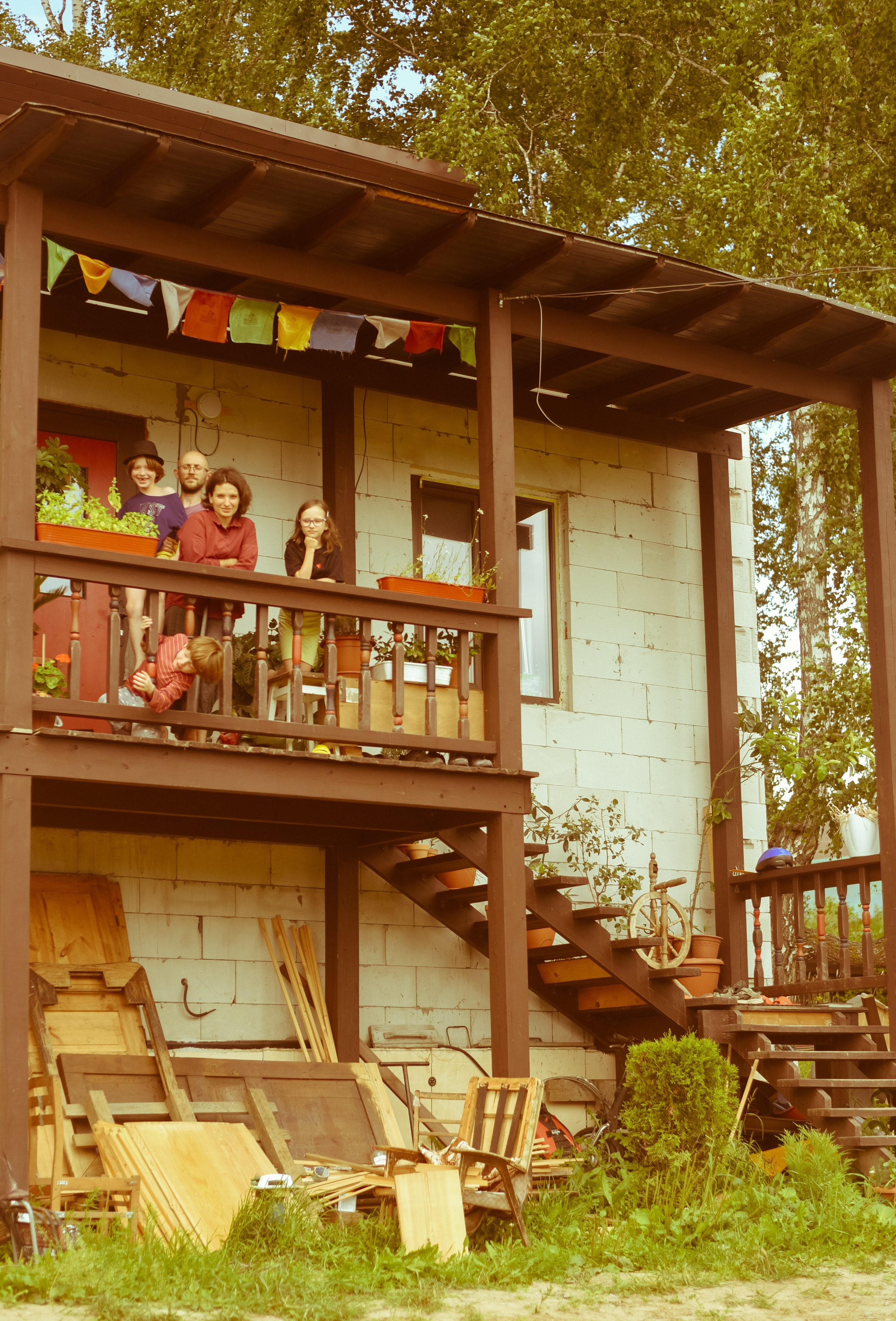 Ванна на костре. Детский и семейный фотограф в Новосибирске Саша Дорошенко