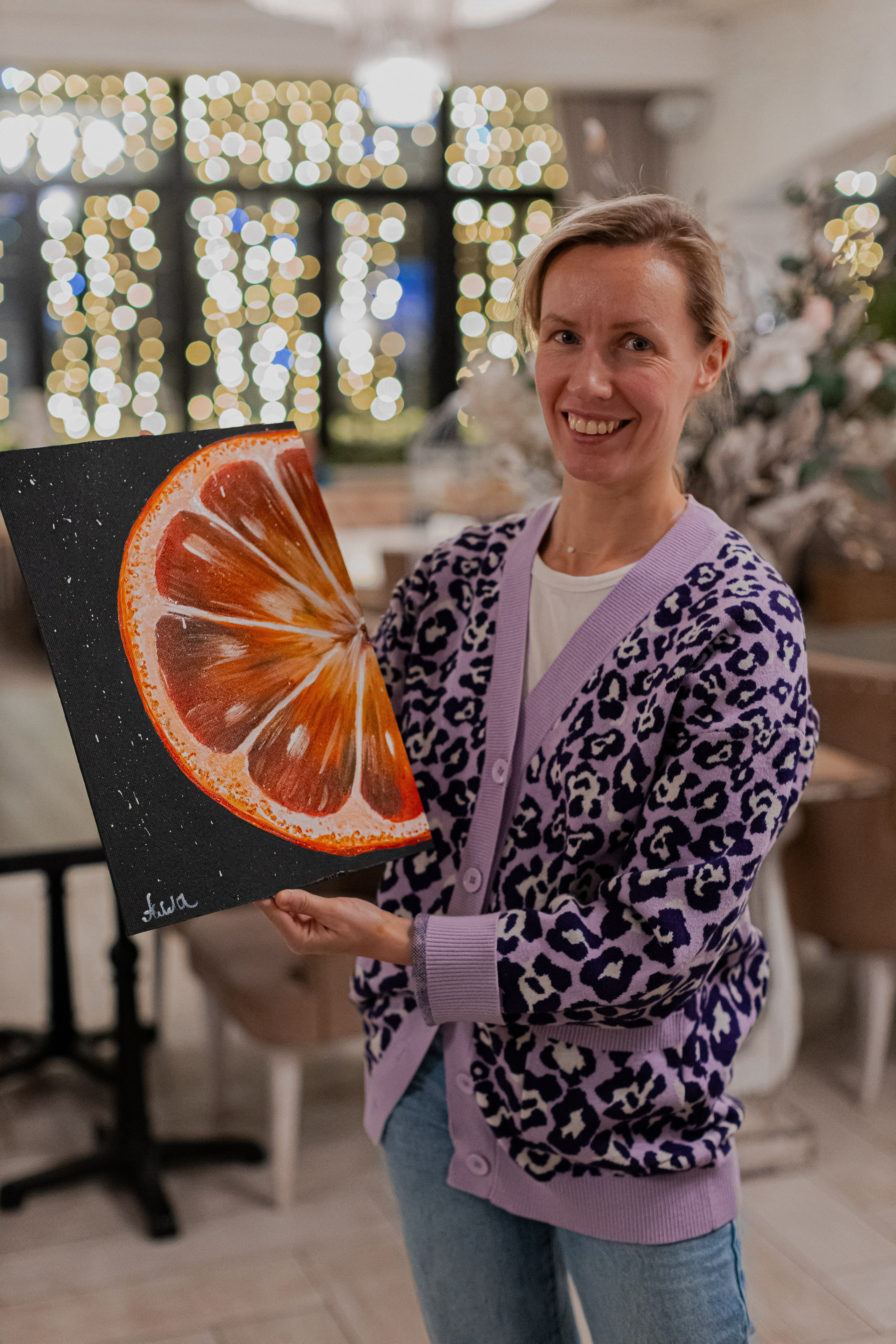 Мк Апельсин (для женского клуба ВМЕСТЕ). Анастасия Ракчеева Художник