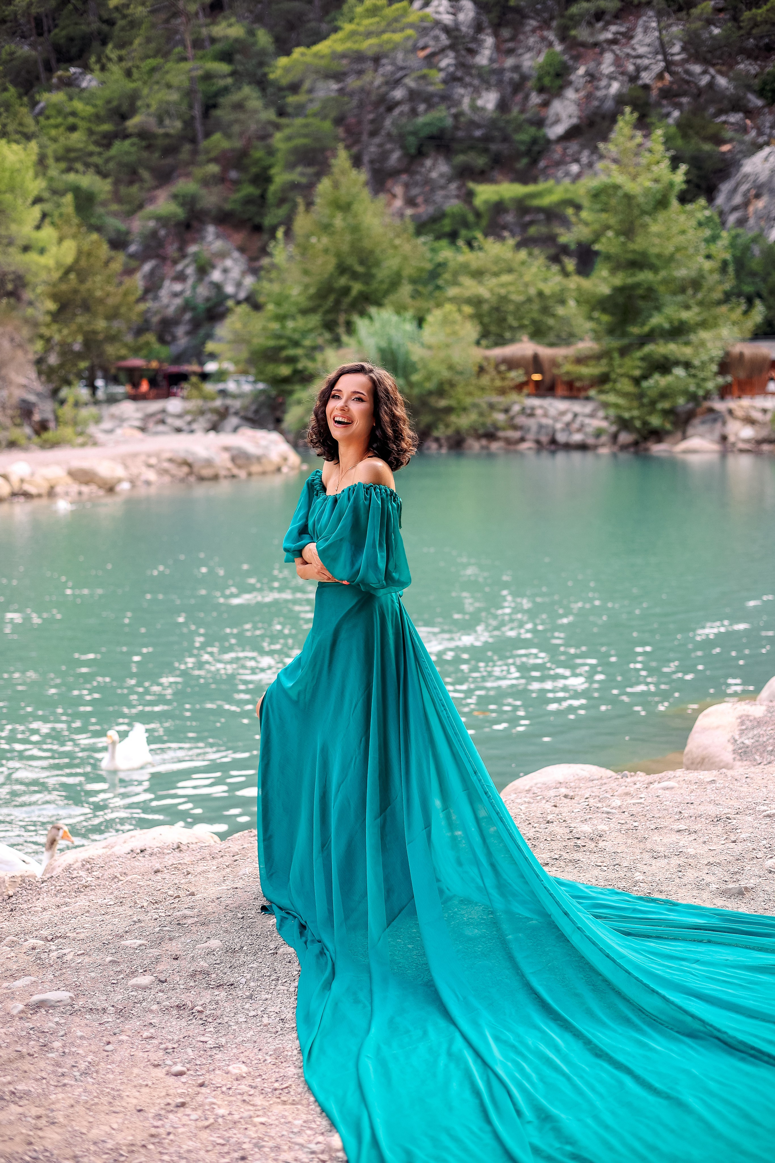 Photoshooting in canyon Goynuk (Kemer)