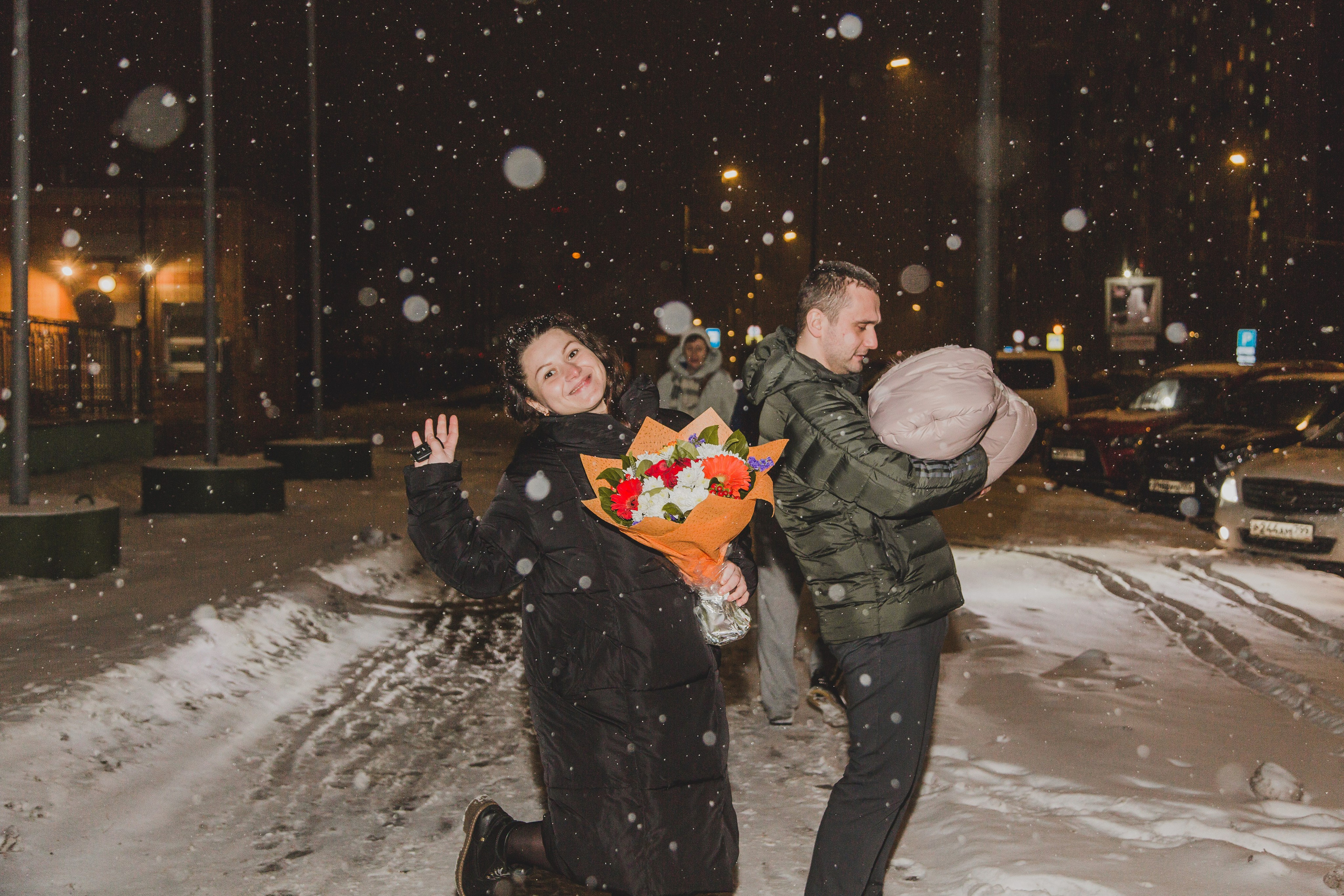 Выписка 28 января. Свадебный фотограф Александр Абрамов Москва / Зеленоград