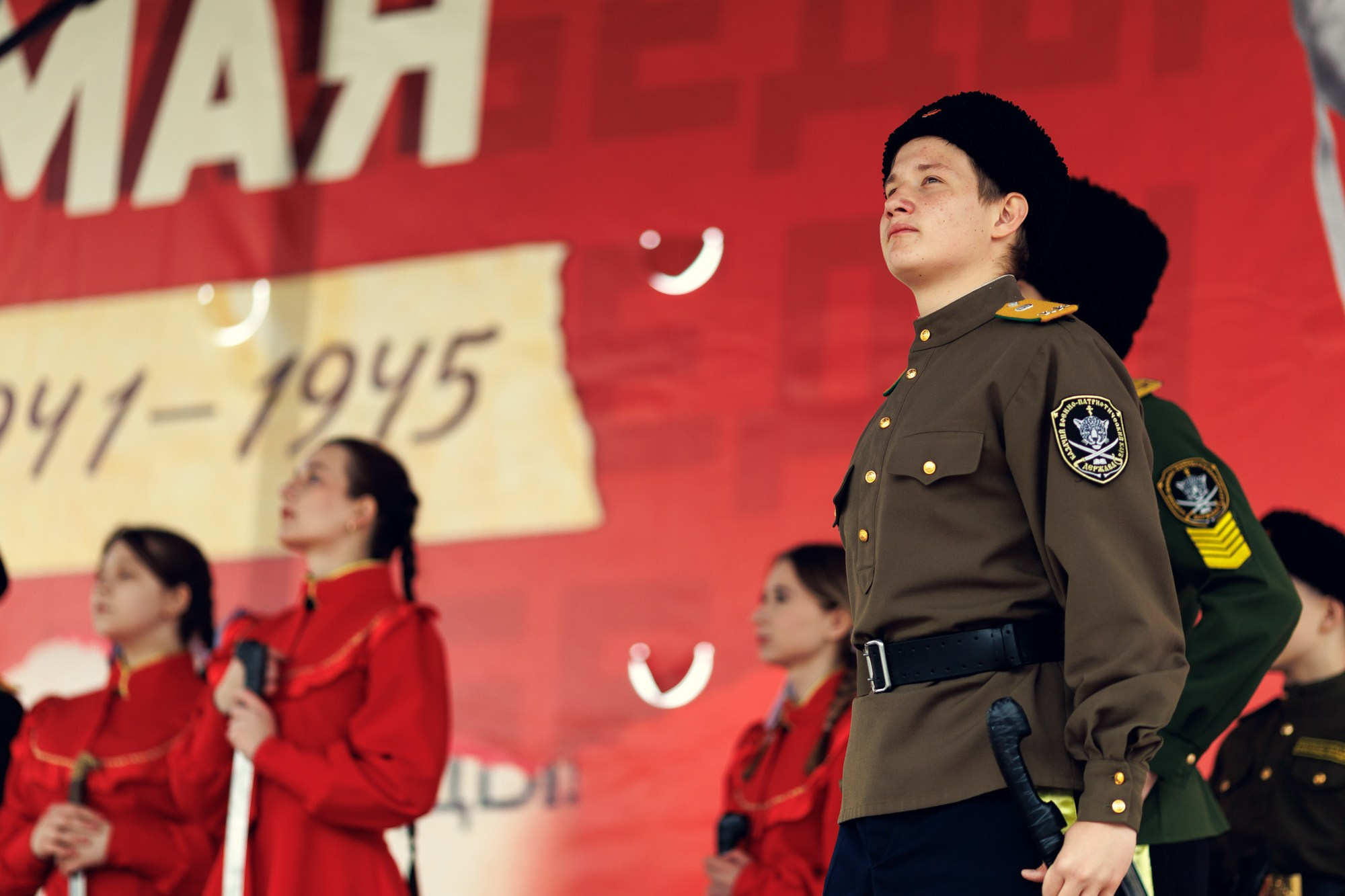 Празднование 80-летия победы над фашизмом. Славянка. Приморский край. Андрей Кровлин — фотограф в Славянке