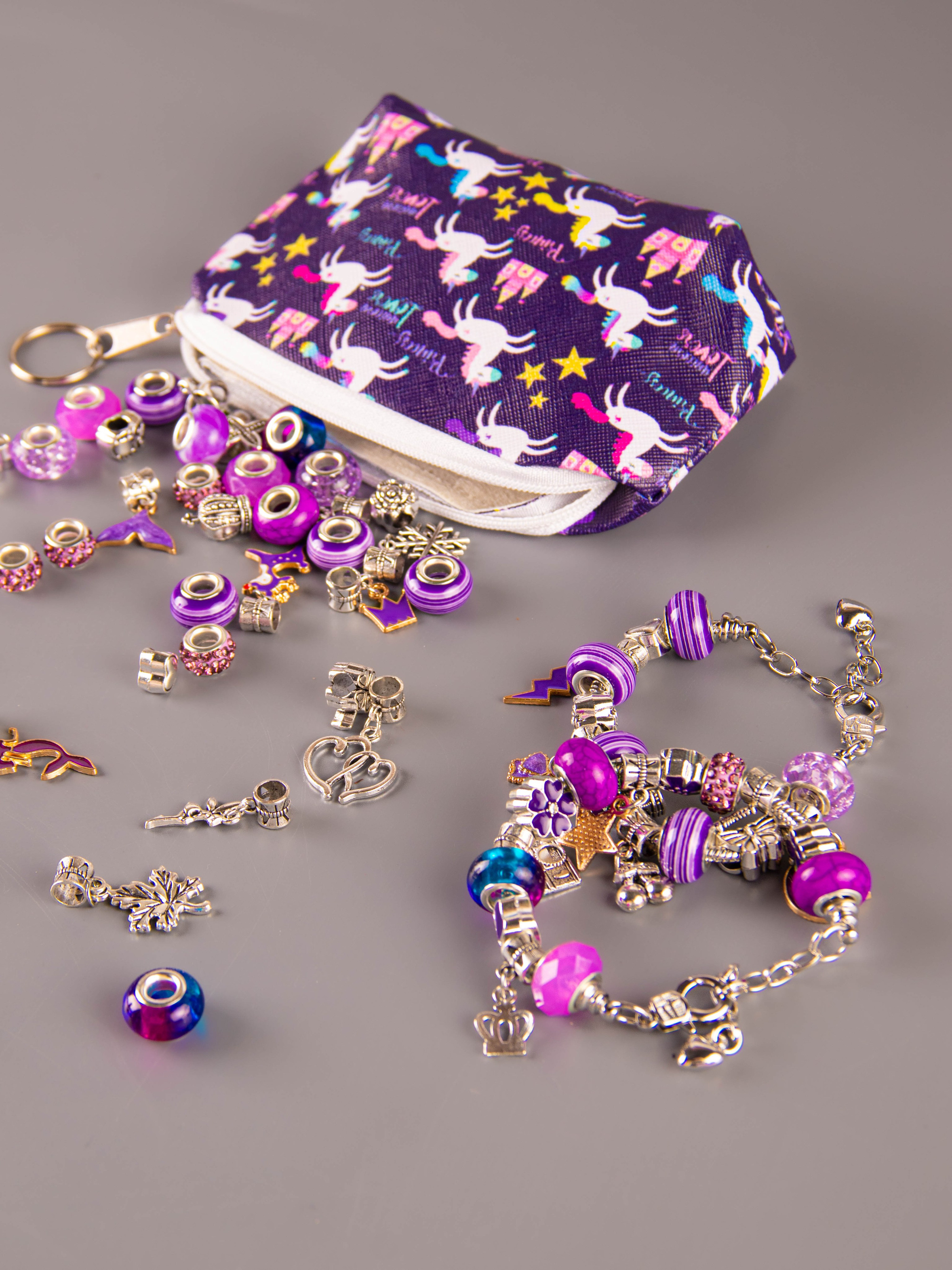 Набор по созданию браслетов (фиолетовый). «Матрица»