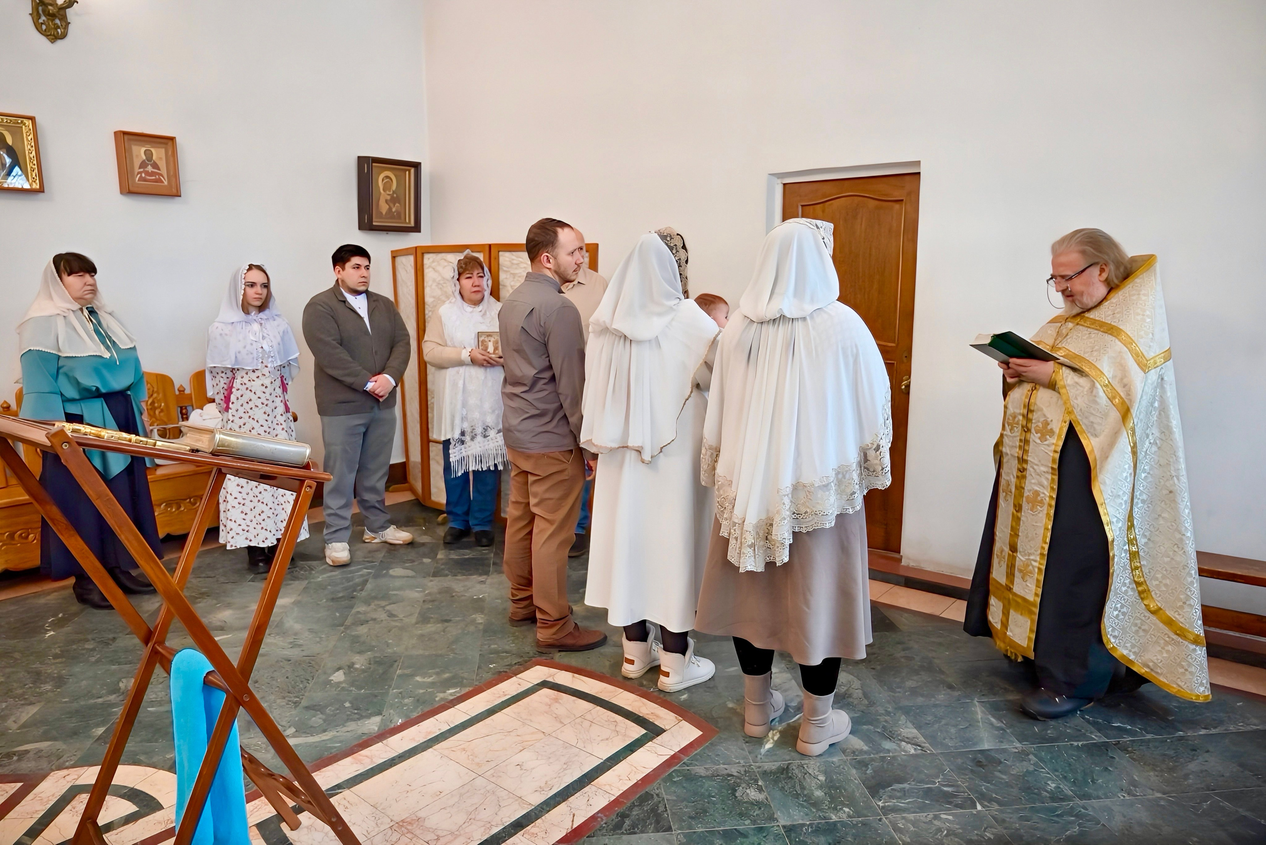 Крещение в Царицыно. Семейный и детский фотограф Москва