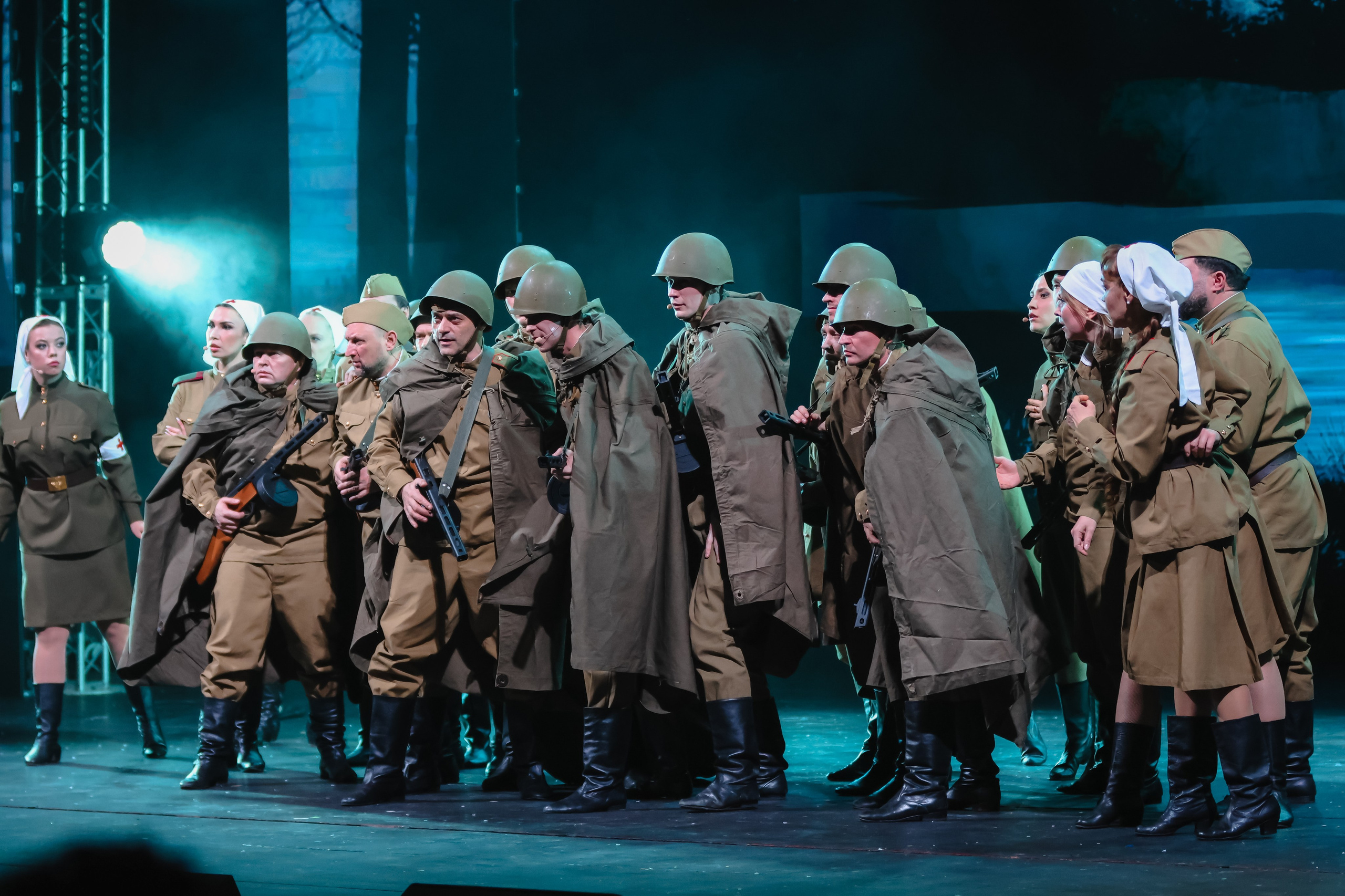 Василий Теркин, театр «Русская песня». Фотограф Ольга Махалова — Санкт-Петербург, Москва, Нижний Новгород