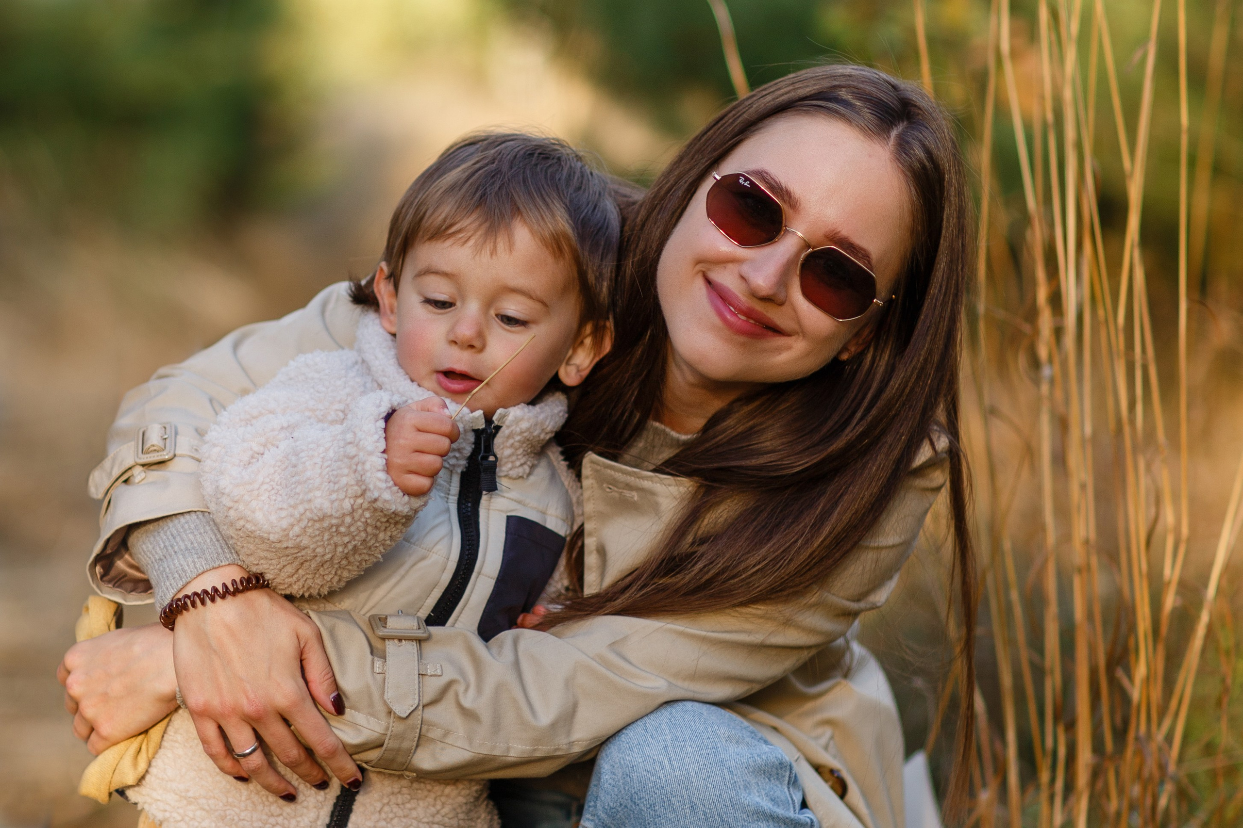Осенняя прогулка на Барских прудах. Семейный фотограф Фрязино Зрячева Кристина