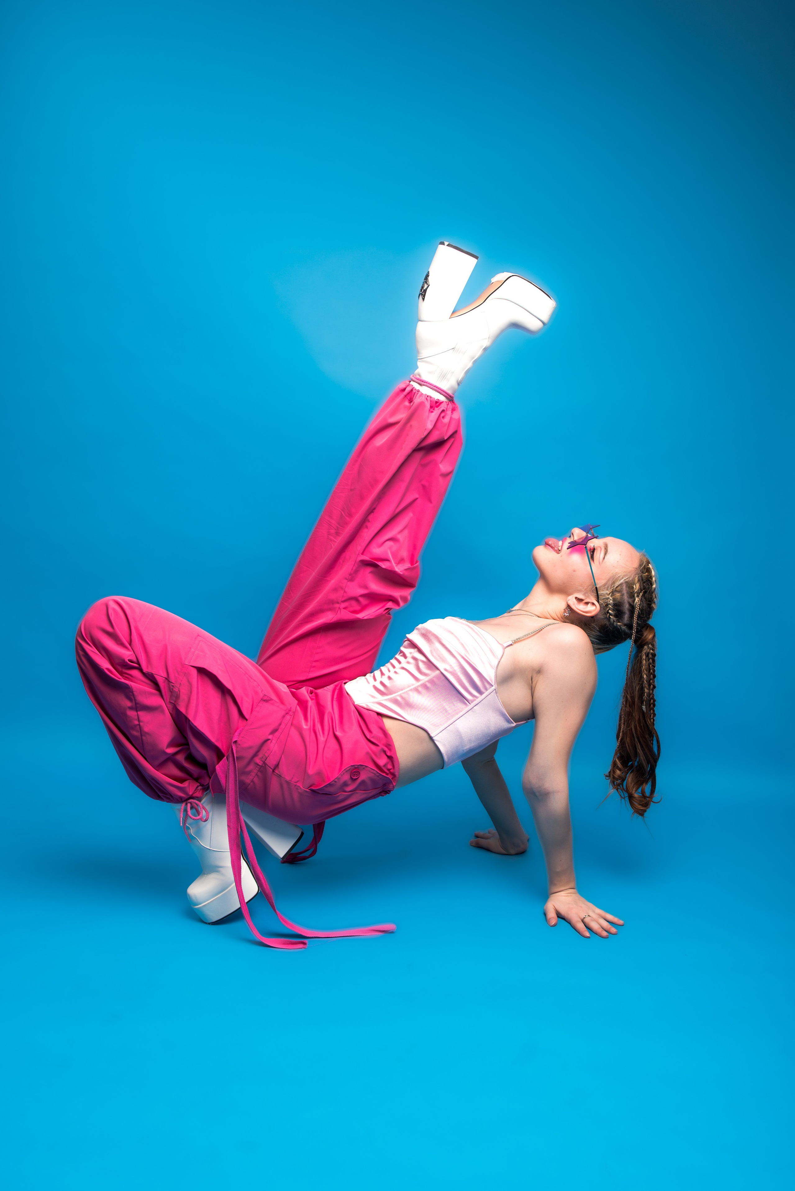 Blue board студийная съемка