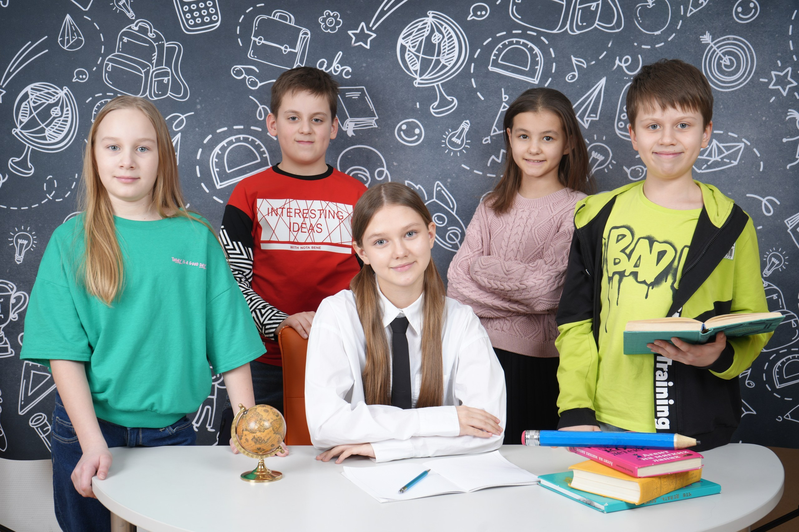 Школа. Стильные выпускные альбомы, детские фотосессии, сюжетные фотографии