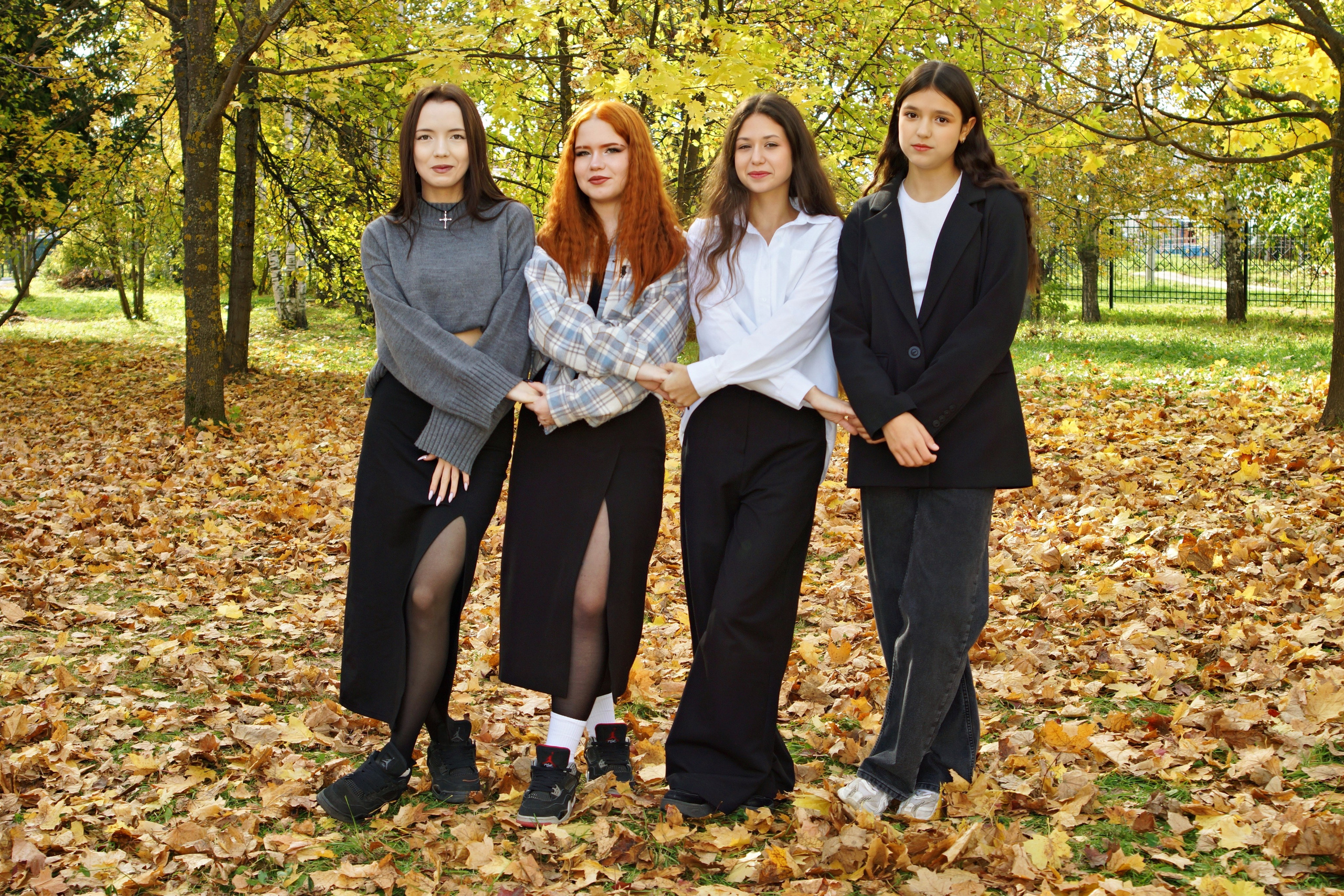 Осенняя фотосессия в школе г. Йошкар-Ола