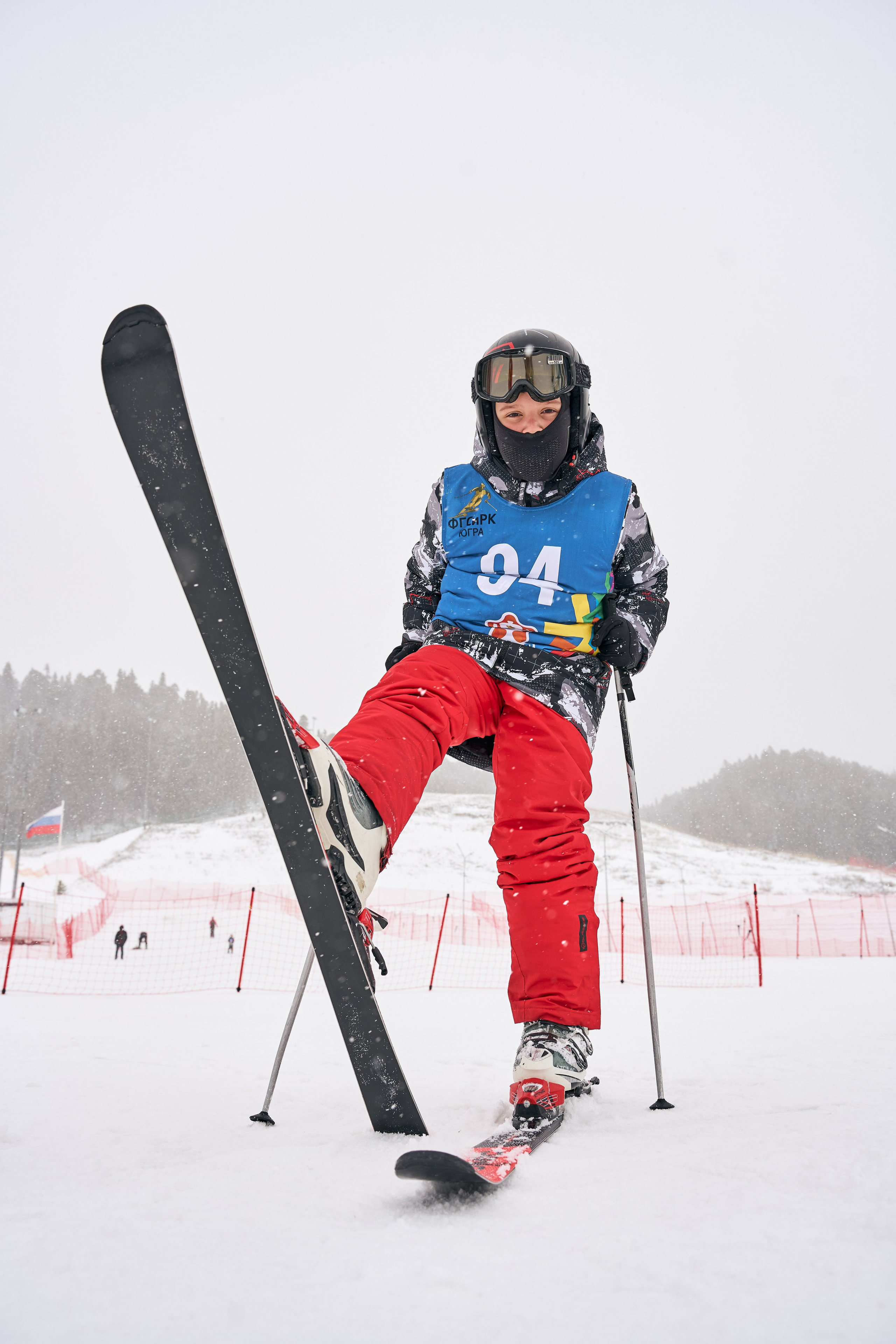 Соревнования по горным лыжам. Лайфстайл фотограф в Ханты-Мансийске Мария Шишкина