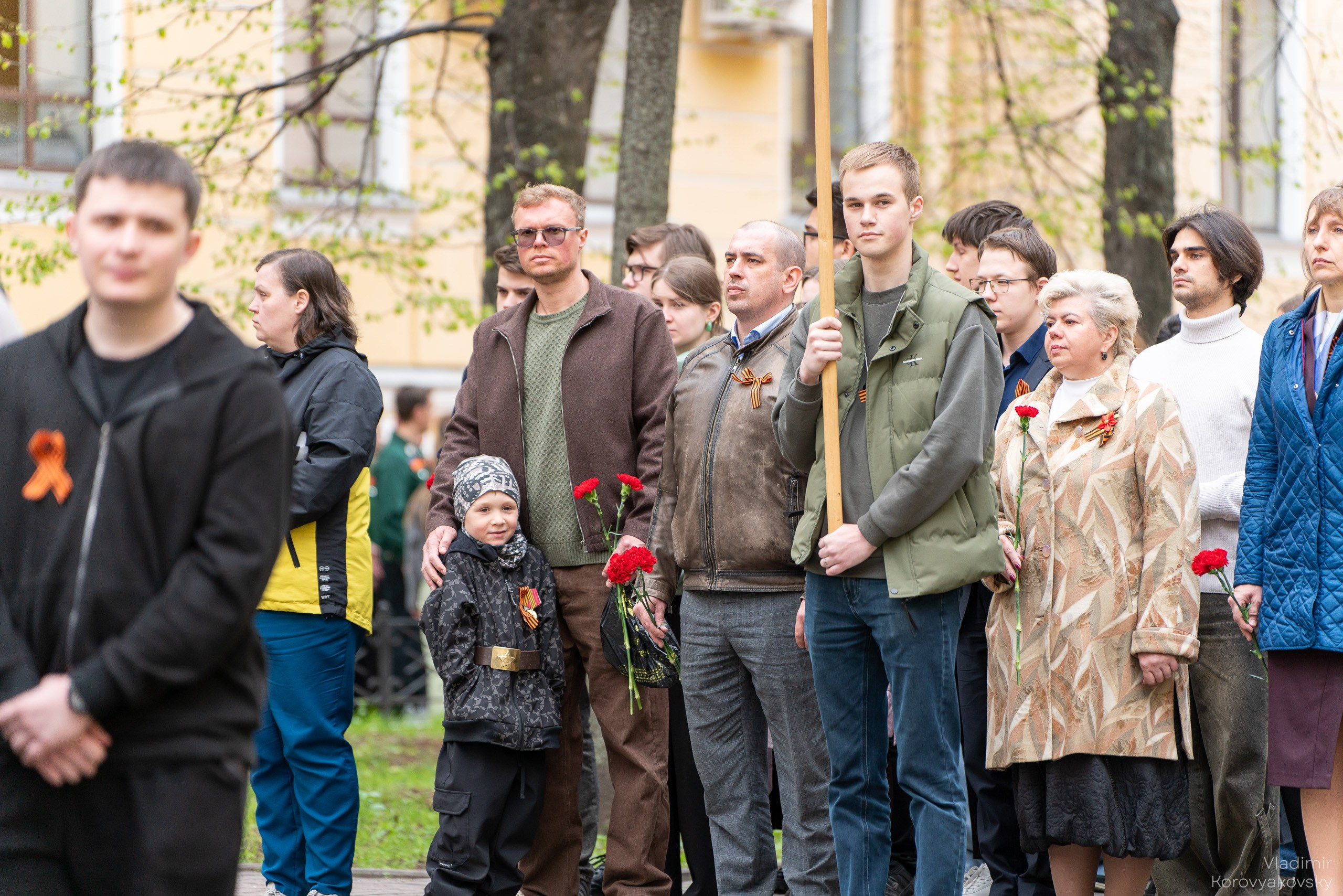 Мероприятия ко Дню Победы. Фотограф Владимир Коровяковский
