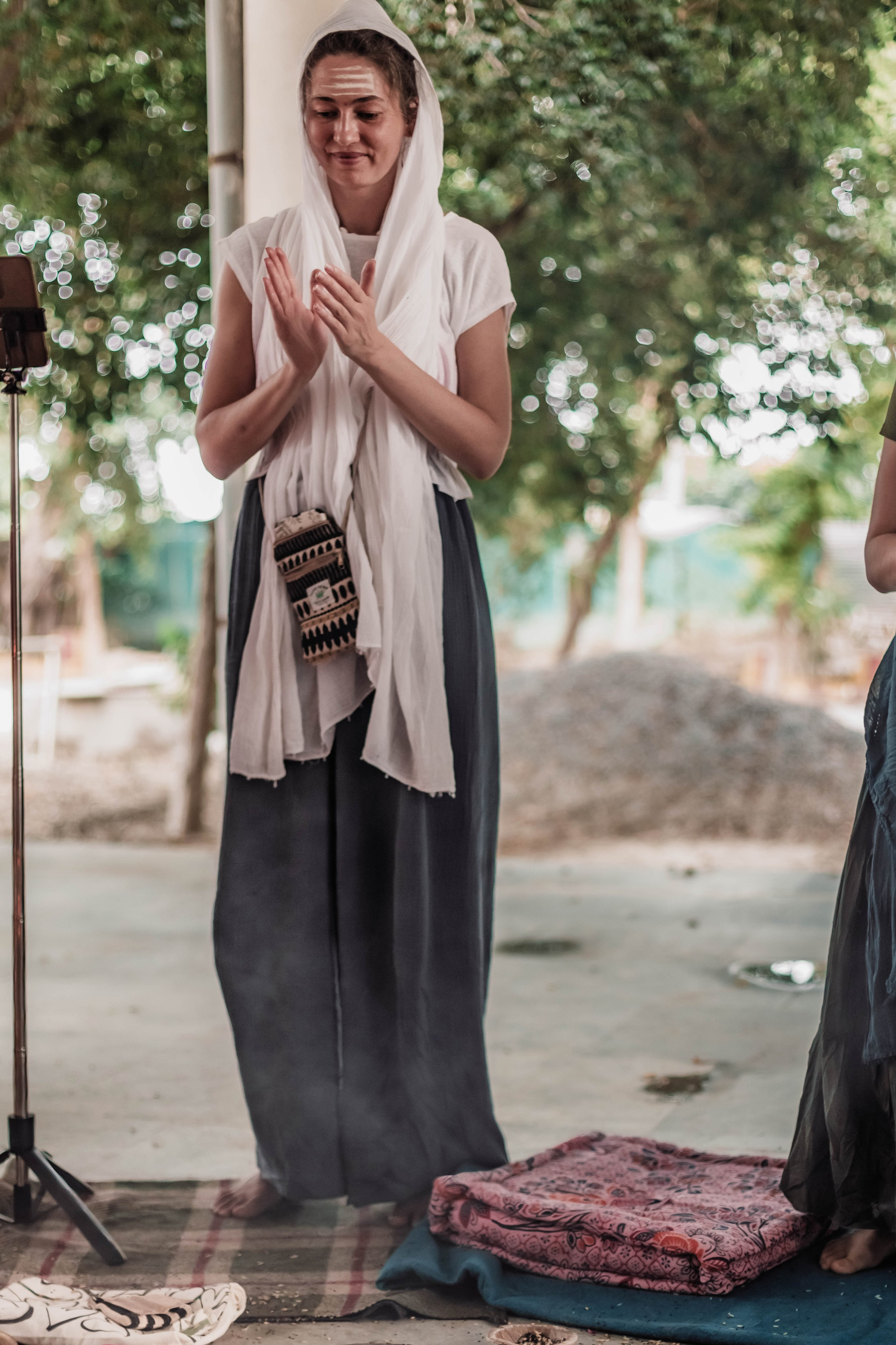 Pitri Paksha yagyas & poojas Devraha Baba ji ashram. Mariam Bagdasaryan