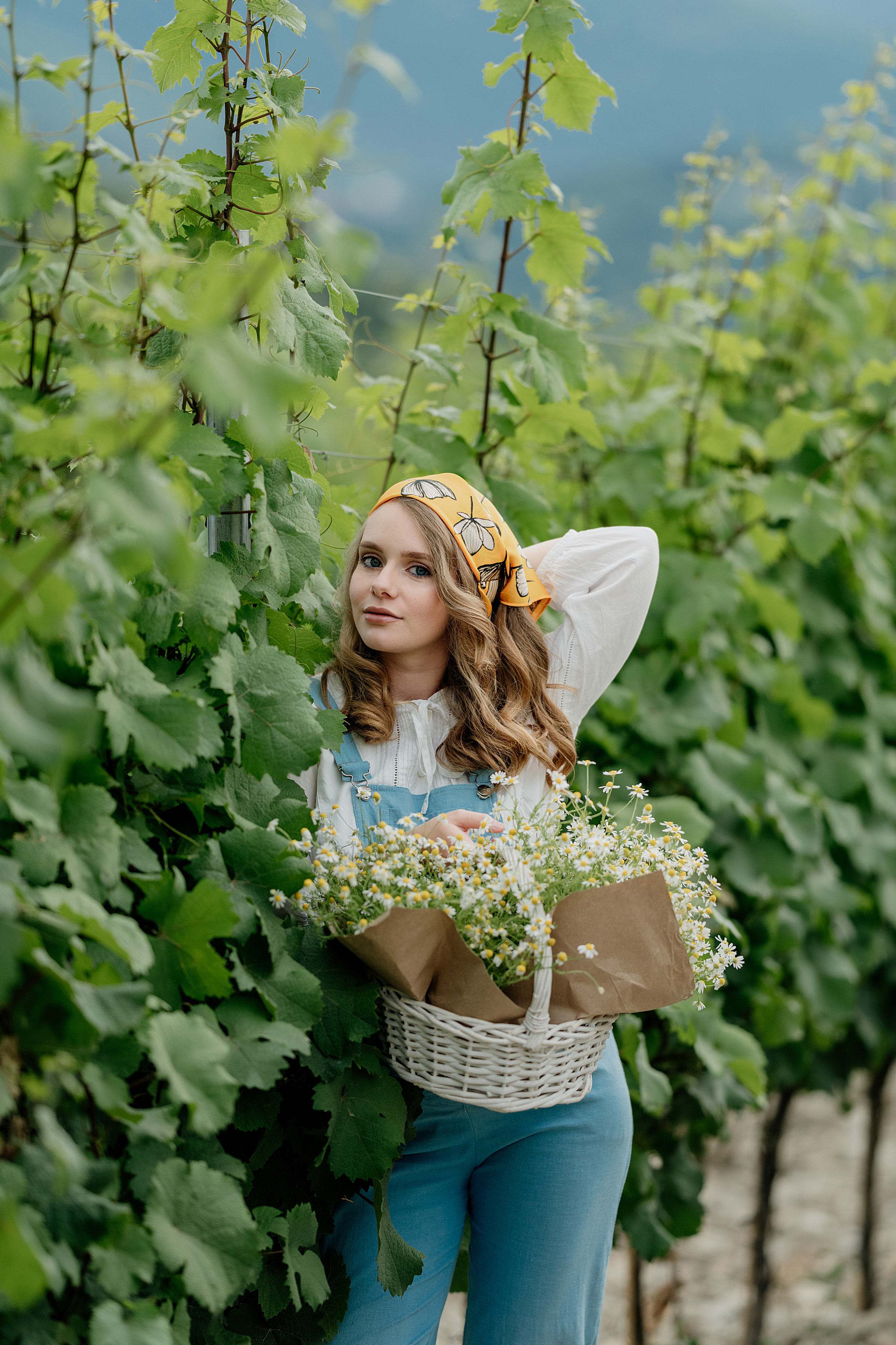 Беременность Даши в виноградниках. Свадебный фотограф Новороссийск Марина КрамарИна Полещук