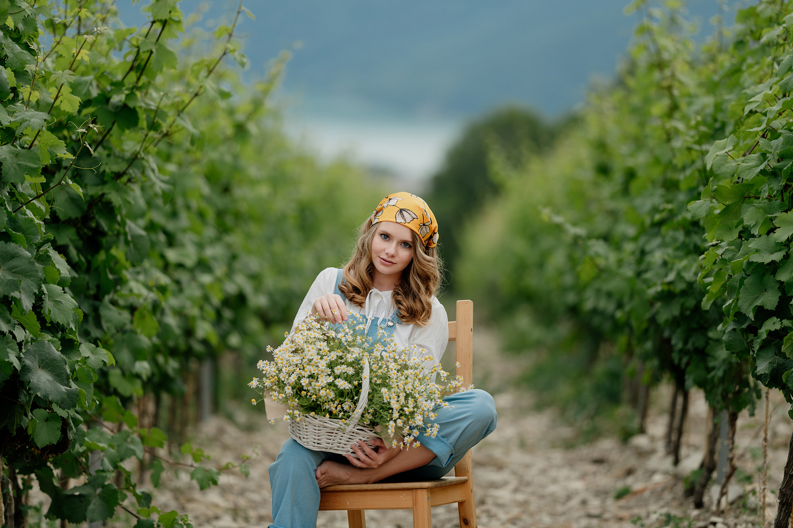 Беременность Даши в виноградниках. Свадебный фотограф Новороссийск Марина КрамарИна Полещук