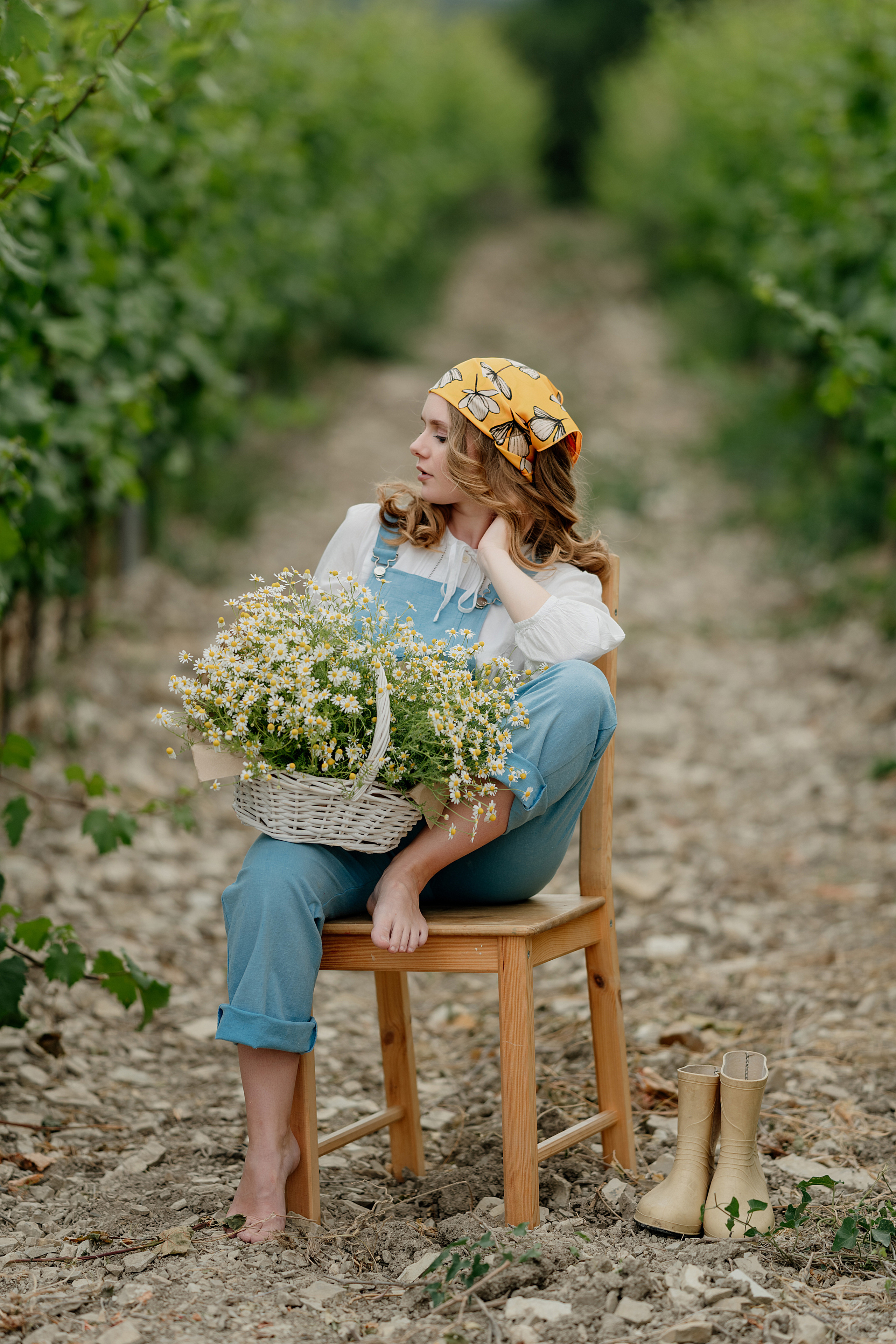 Беременность Даши в виноградниках. Свадебный фотограф Новороссийск Марина КрамарИна Полещук