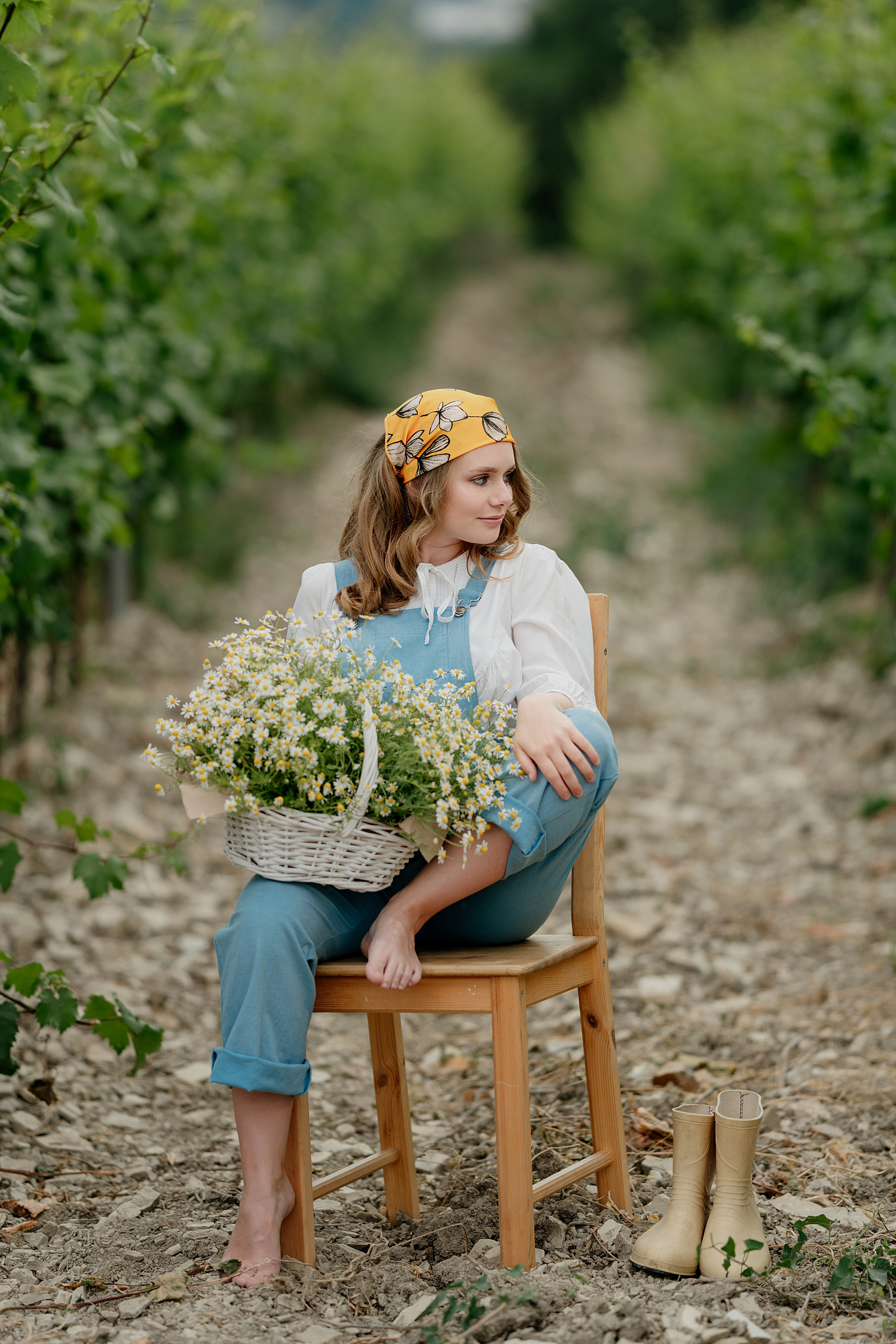 Беременность Даши в виноградниках. Свадебный фотограф Новороссийск Марина КрамарИна Полещук