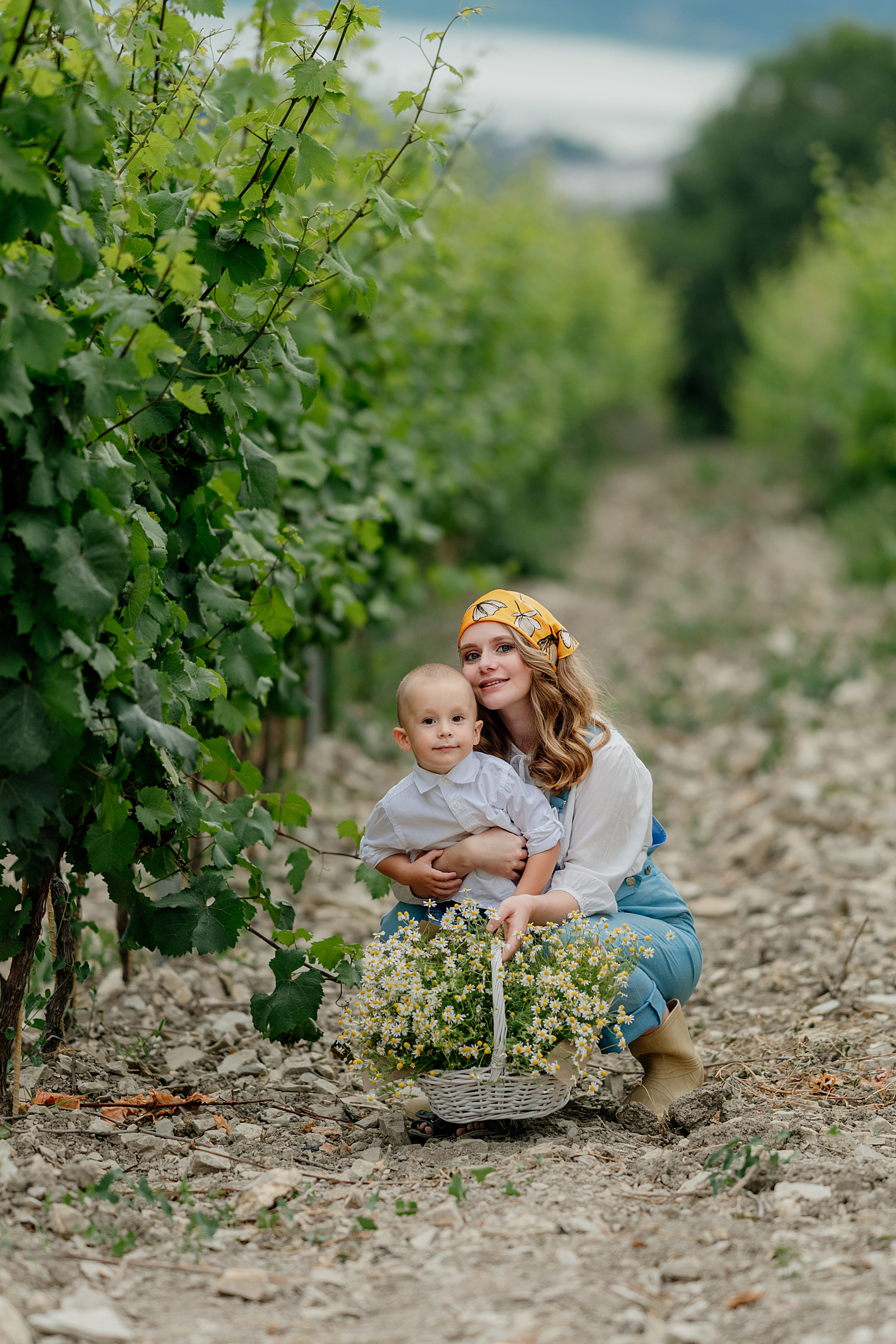 Беременность Даши в виноградниках. Свадебный фотограф Новороссийск Марина КрамарИна Полещук