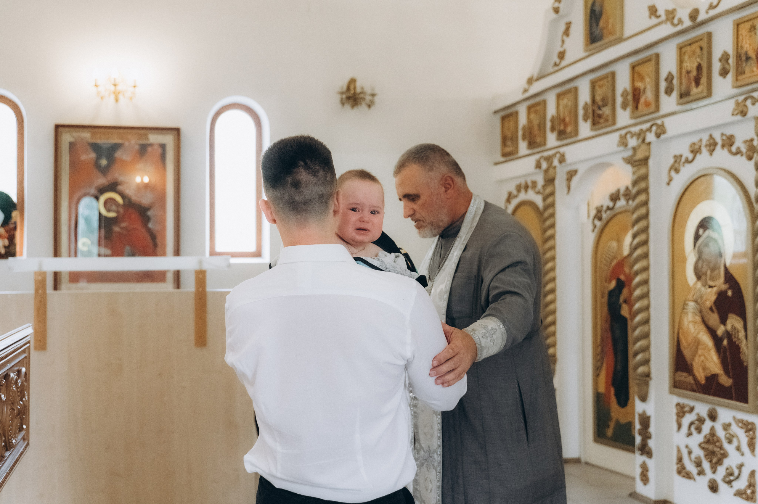 Крещение Демьяна (Церковь в честь святой блаженной Ксении Петербургской). Семейный фотограф в Минске Дарья Дреко