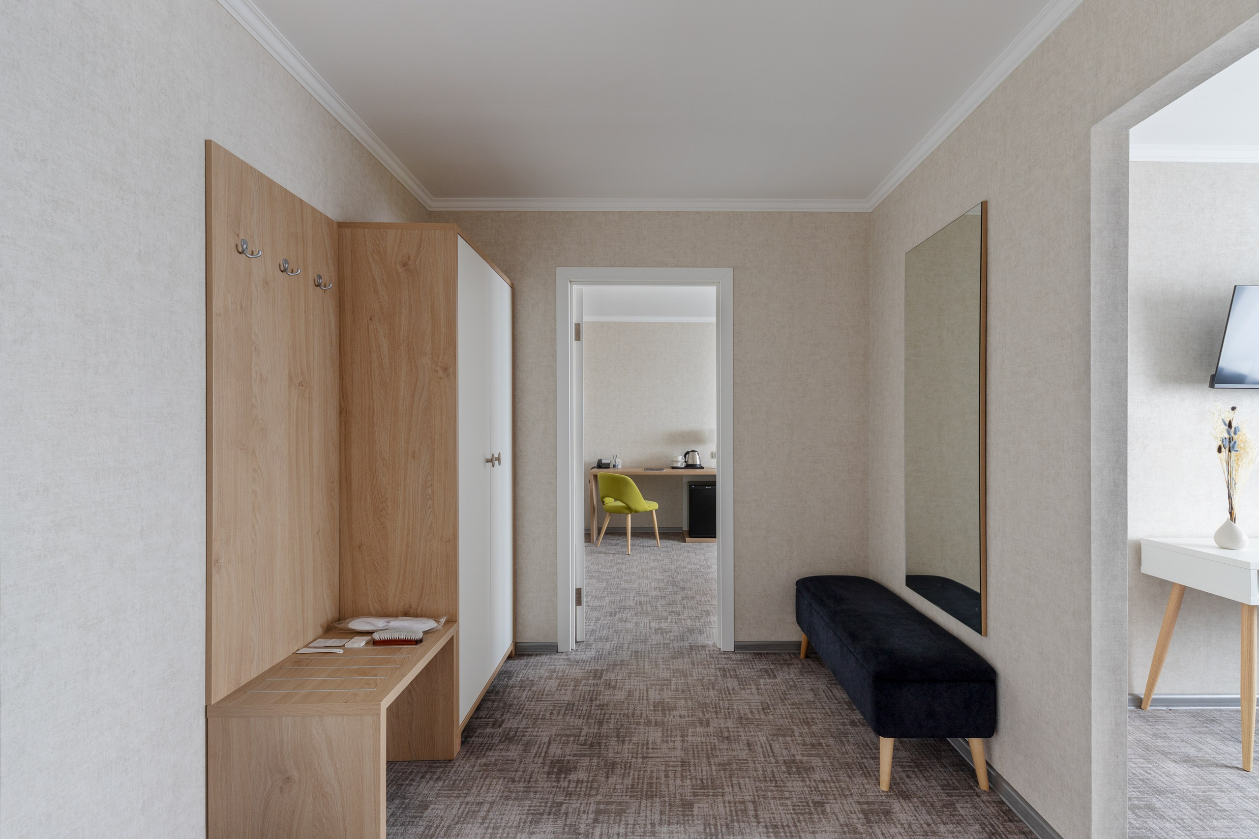 Гостиничный номер отель АЛИОТ г. Санкт-Петербург. Интерьерный декоратор Юлия Мечёва