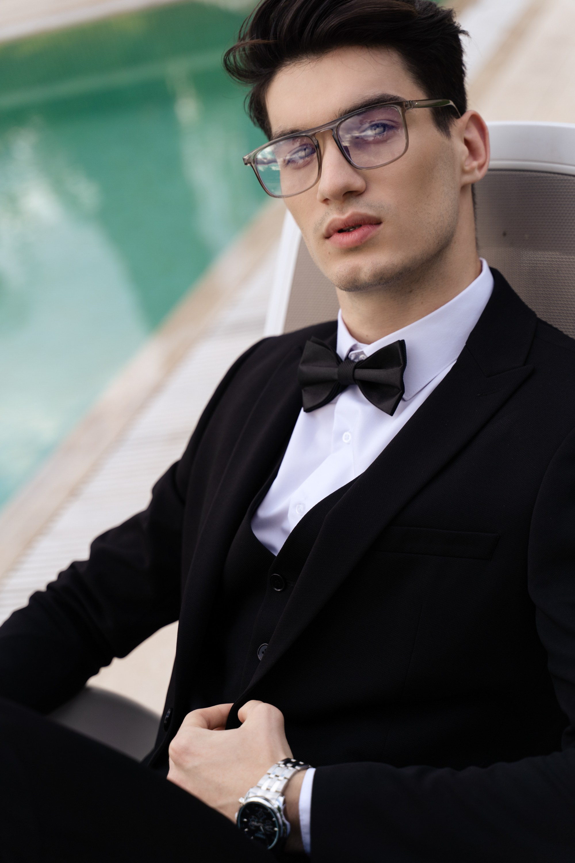 Черно-белый взрослый, детский портрет. Портретный фотограф в Краснодаре Валерия Матирная