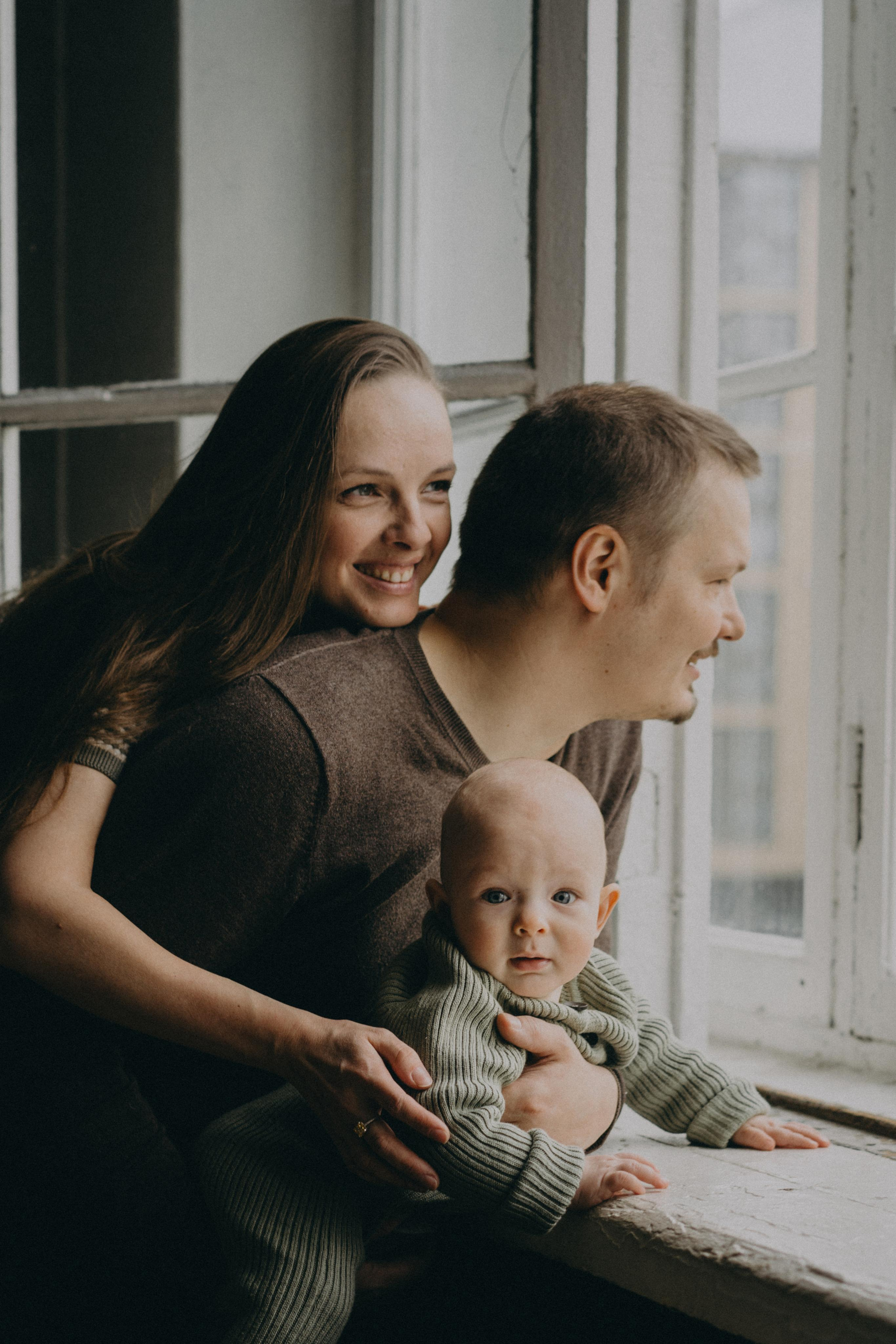 Сергей, Настя, Максик. Фотограф в Санкт-Петербурге Батурина Елена