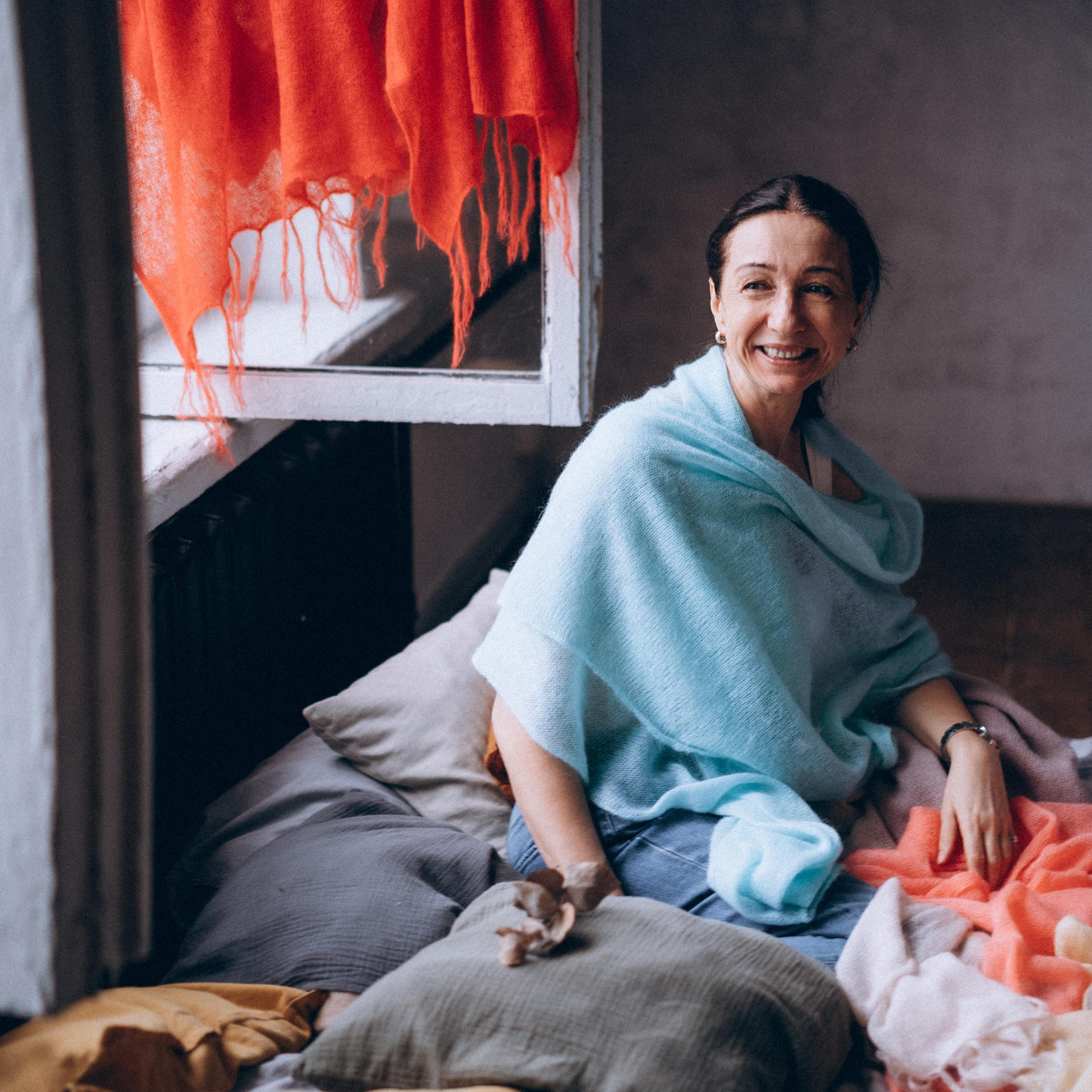 Для Натальи и её шарфов. Фотограф в Санкт-Петербурге Батурина Елена