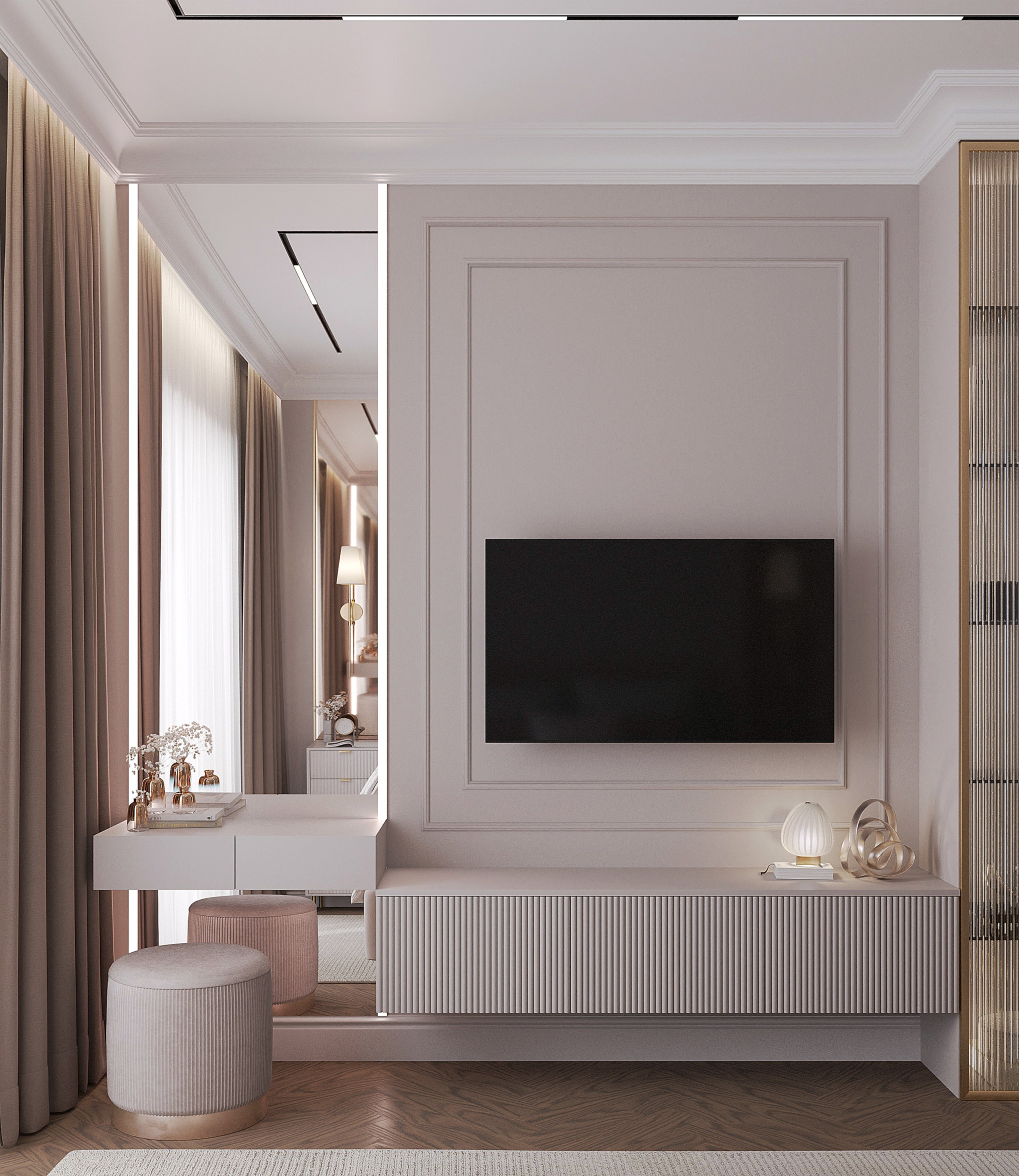 Проект ЖК City Bay Москва. Студия дизайна интерьера Лактионовой Елены